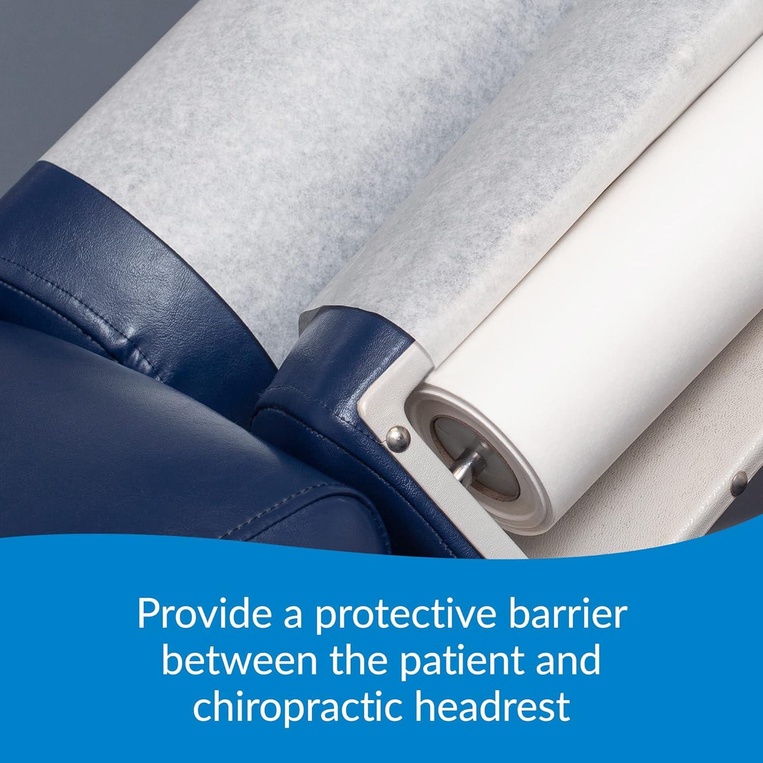 Rollo de Papel Crepé TIDI 612 para Cabecera Quiropráctica 30.48 cm x 38.1 m - Paquete de 12