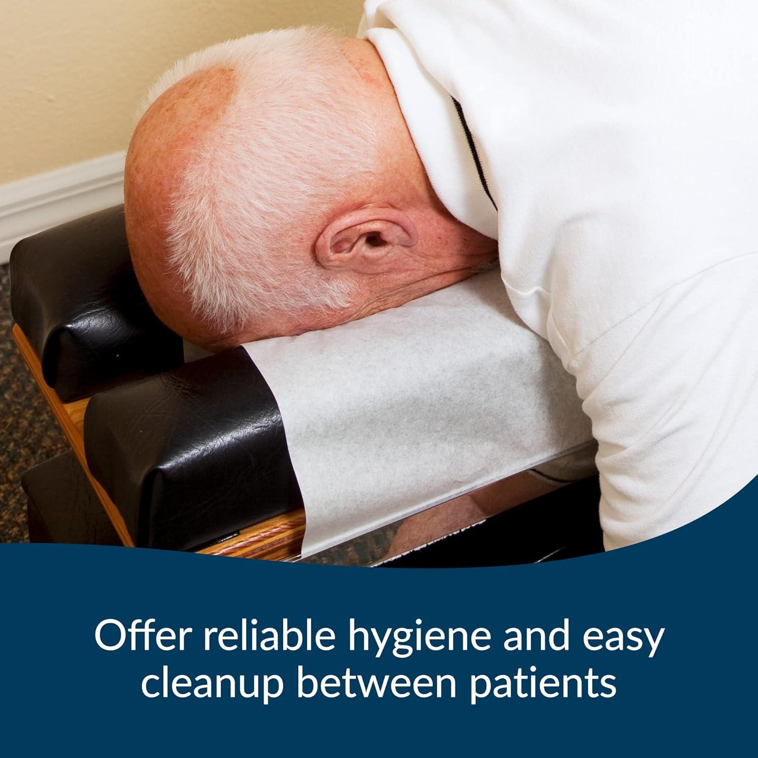 Rollo de Papel Crepé TIDI 612 para Cabecera Quiropráctica 30.48 cm x 38.1 m - Paquete de 12