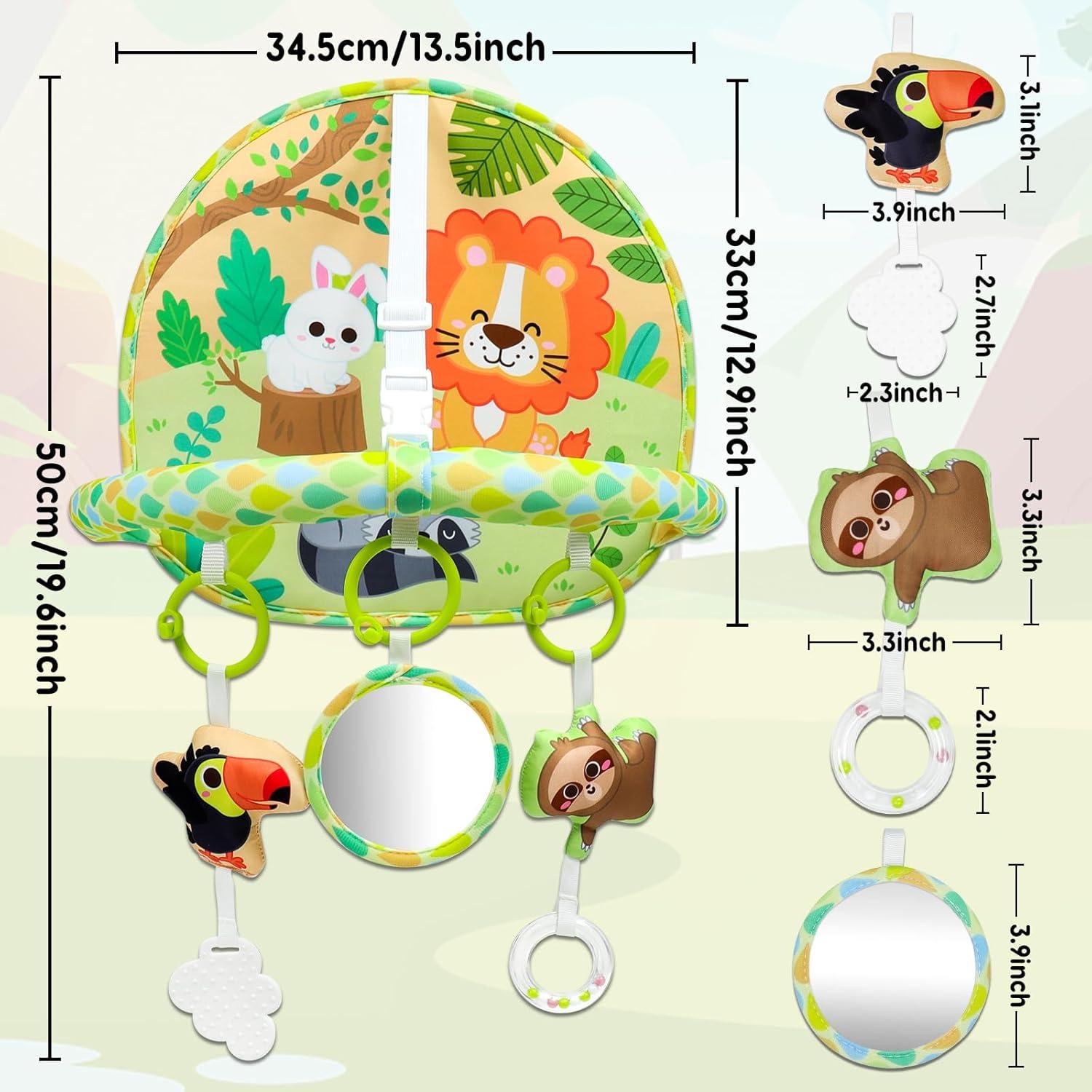 Juguete de Silla de Auto Dr.Rapeti Doble Cara para Bebés 0-12 Meses