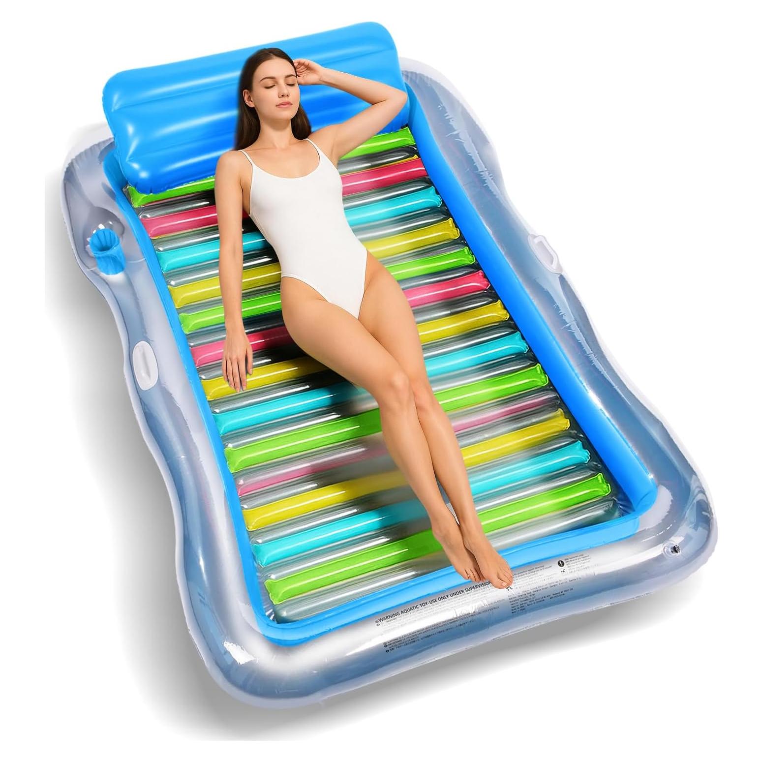 Flotador Inflable Grande BAIAI para Tanning en Piscina