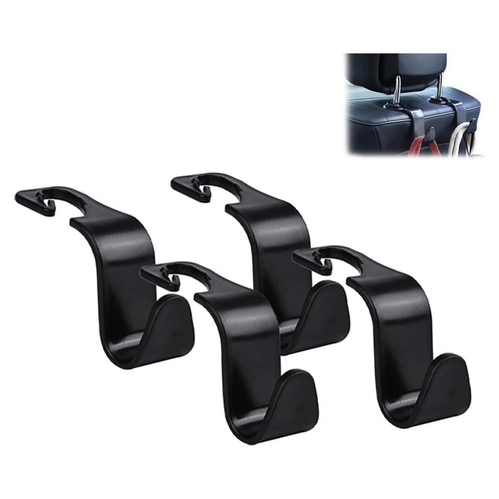 Ganchos para Reposacabezas de Auto Biyrly - Paquete de 4, 19.96 kg