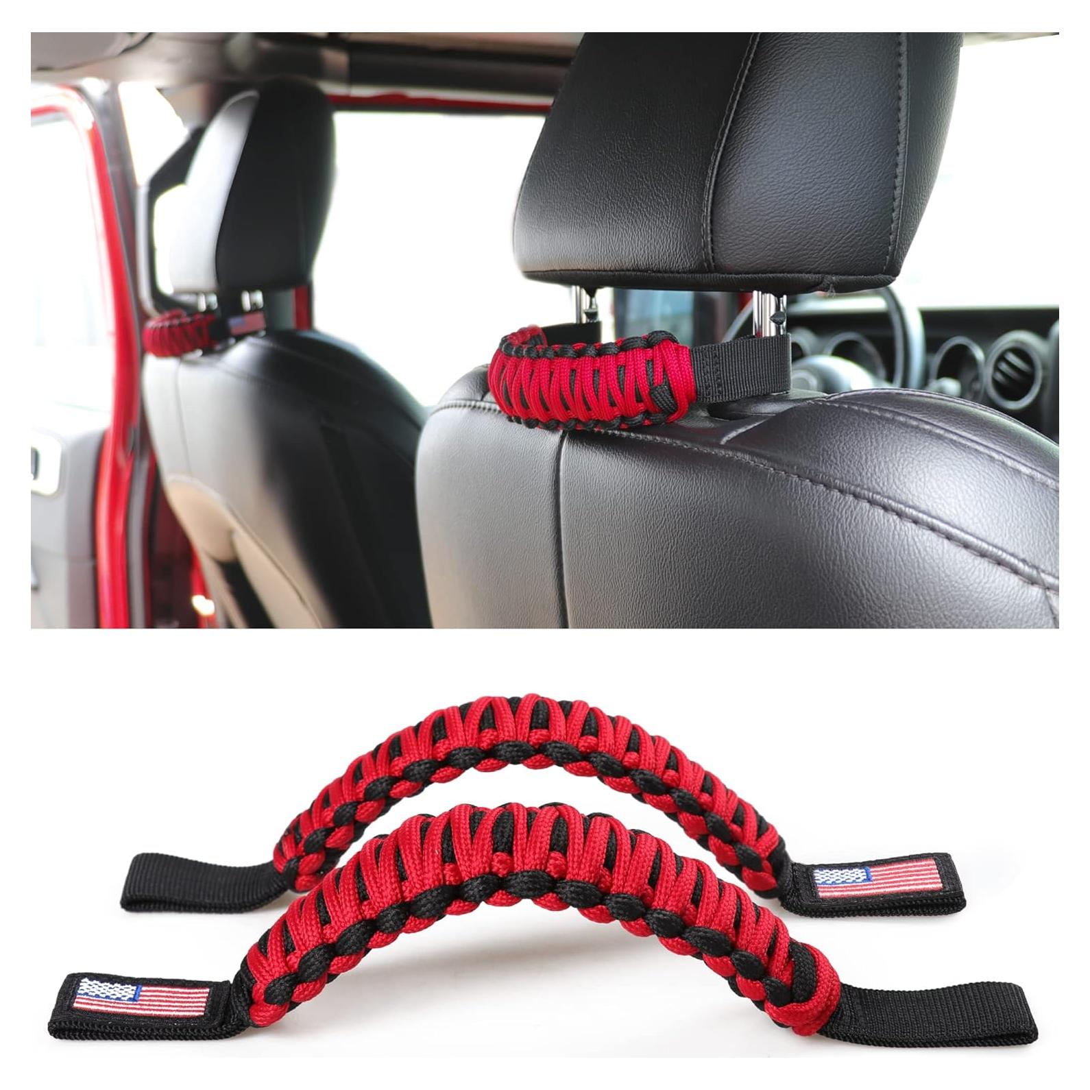 Asas de Agarre para Reposacabezas RERPRO Paracord 2 Unidades