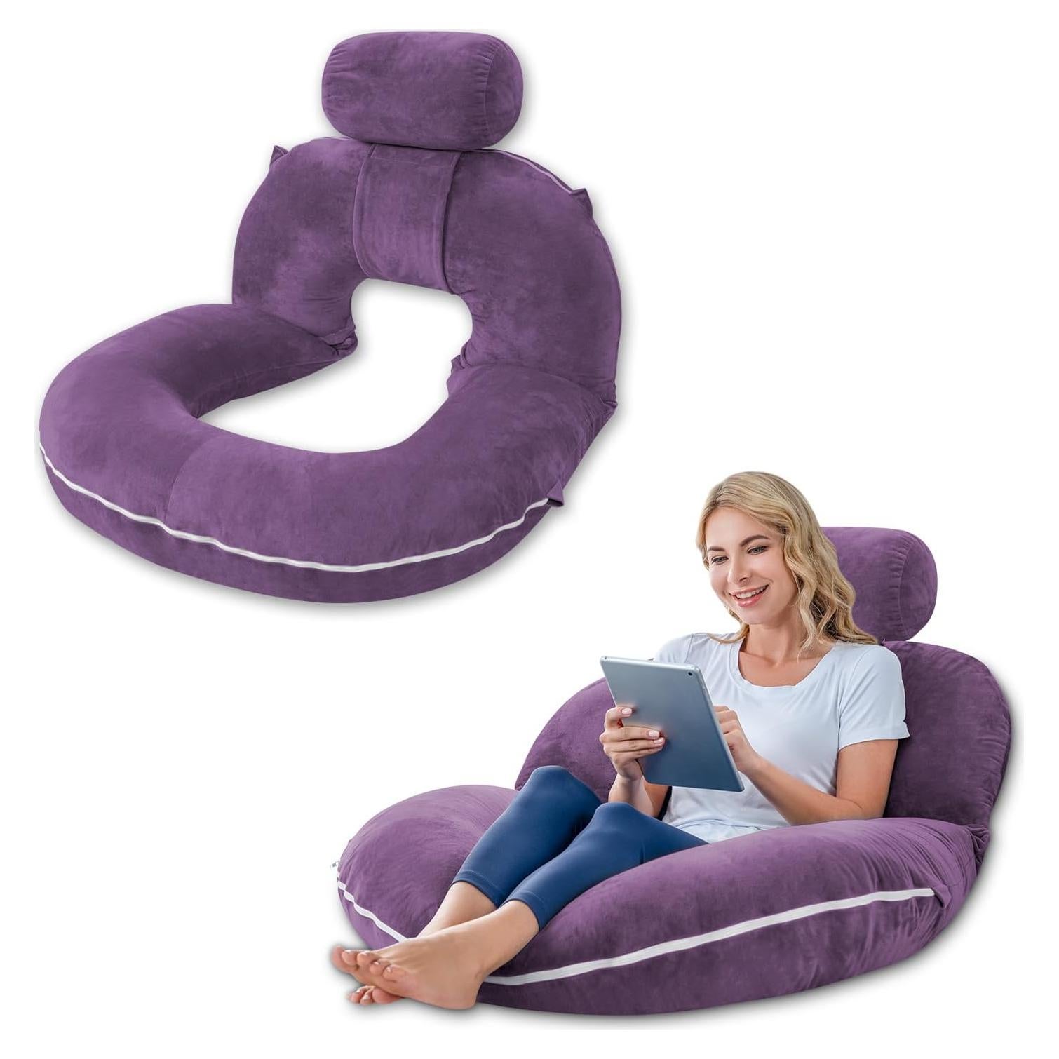 Cojín de Lectura Plegable INSEN para Espalda y Cuerpo Completo