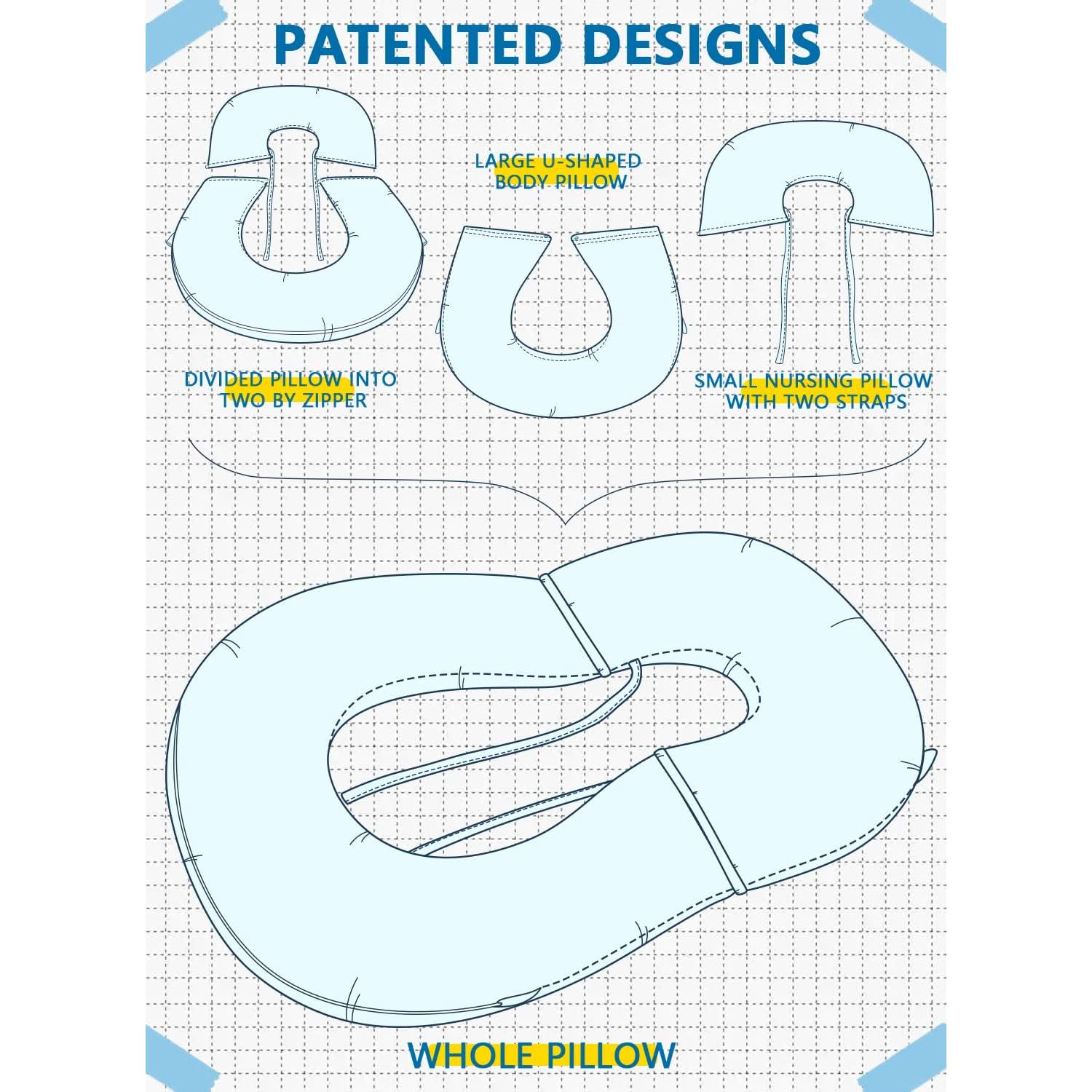 Cojín de Lectura Plegable INSEN para Espalda y Cuerpo Completo