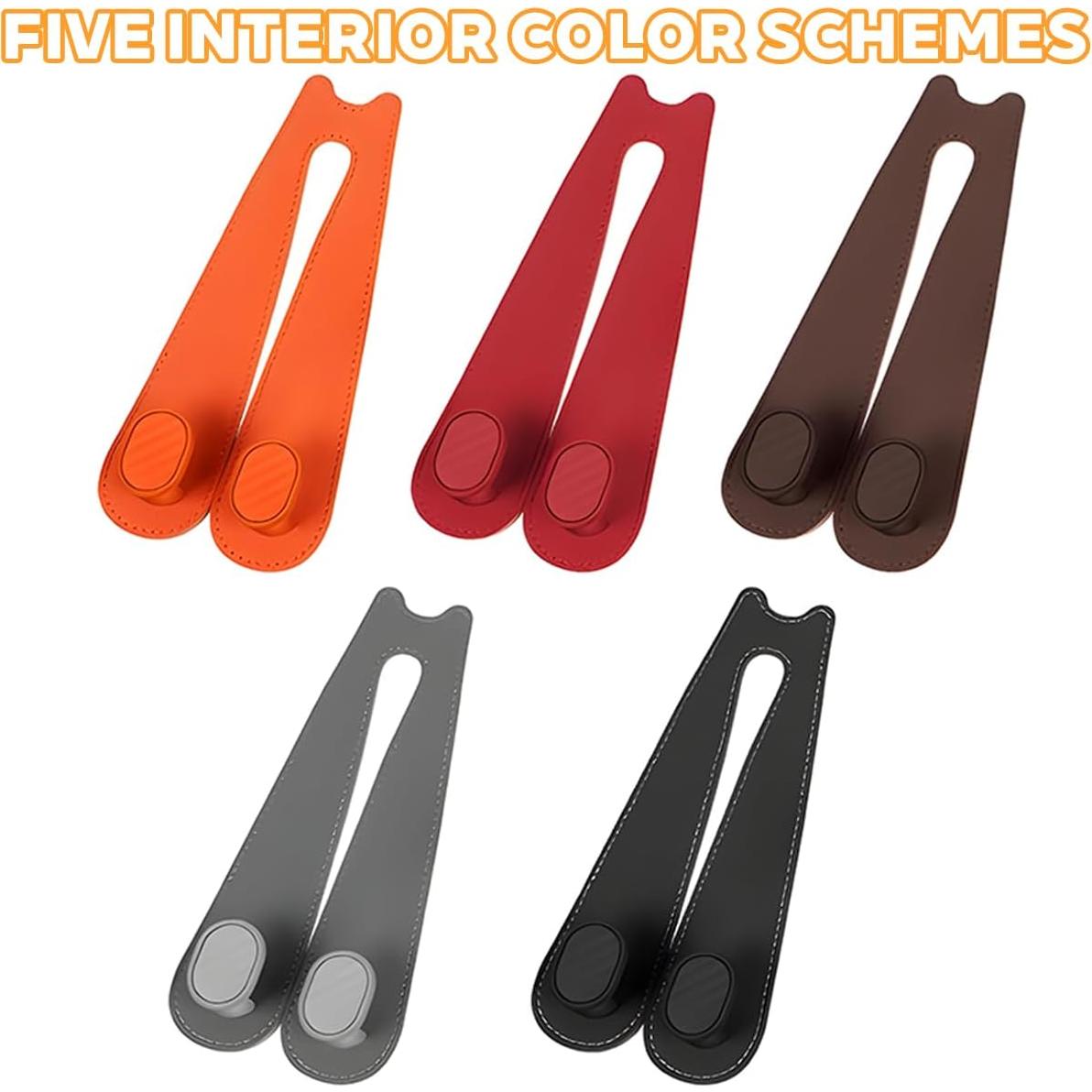 Ganchos para Reposacabezas de Coche FALVFUN 2PCS Gris