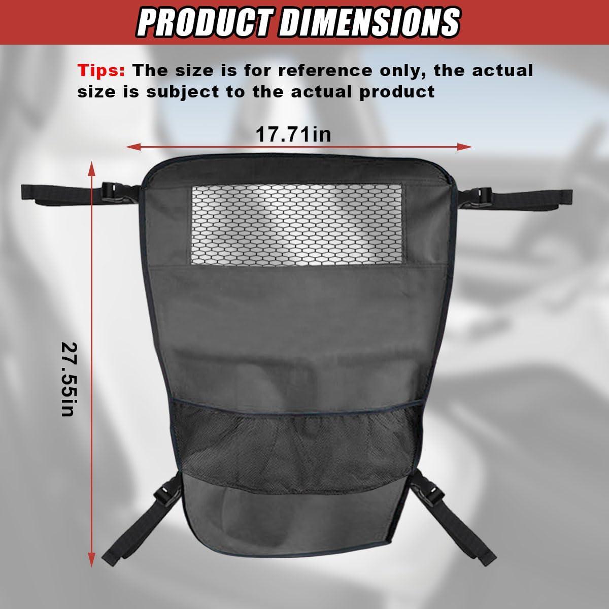 Barrera de Mascotas DUSCOKE para Asiento Trasero 70x45cm Negro