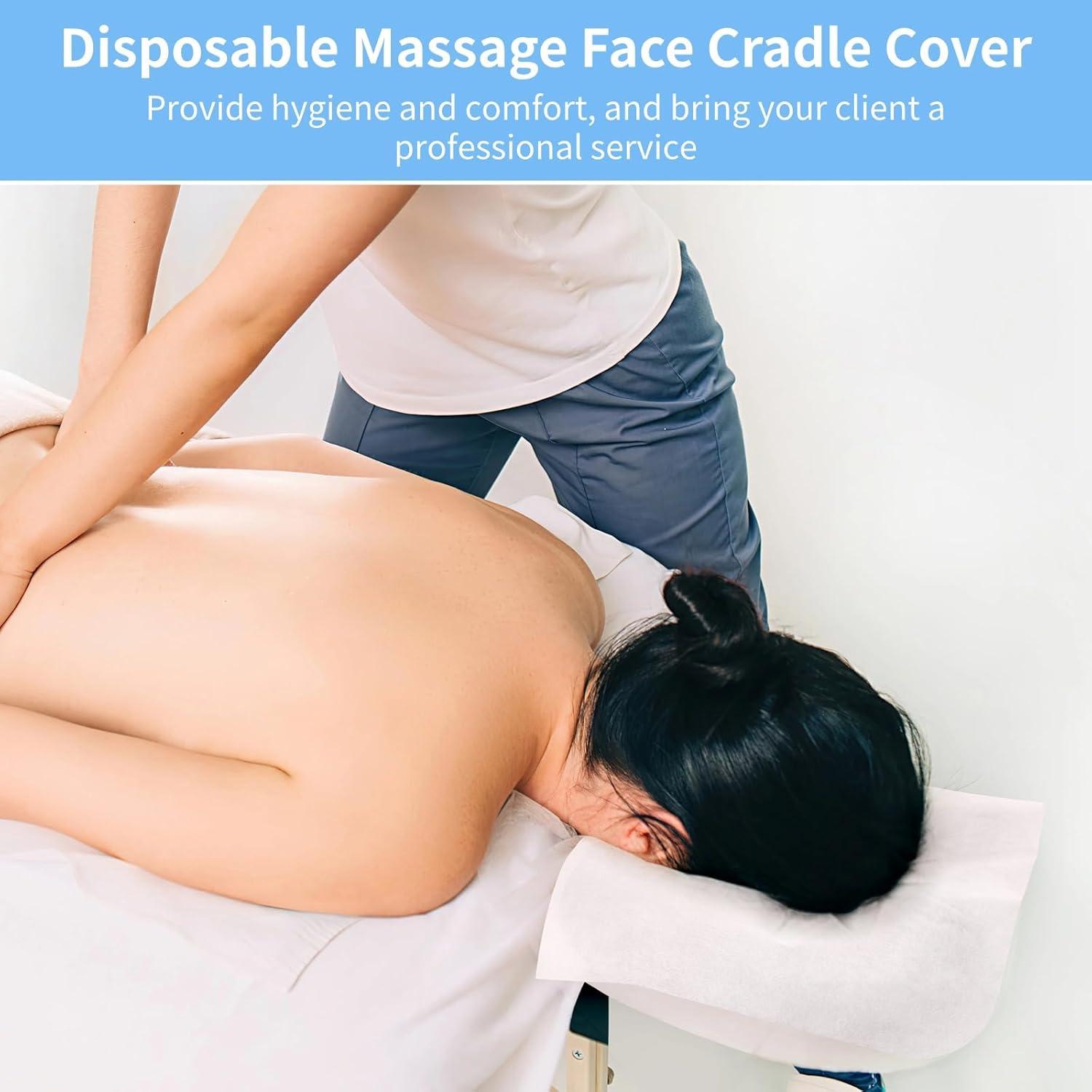 300 Fundas Desechables para Cabecera de Masaje DIMEGON 39x32cm