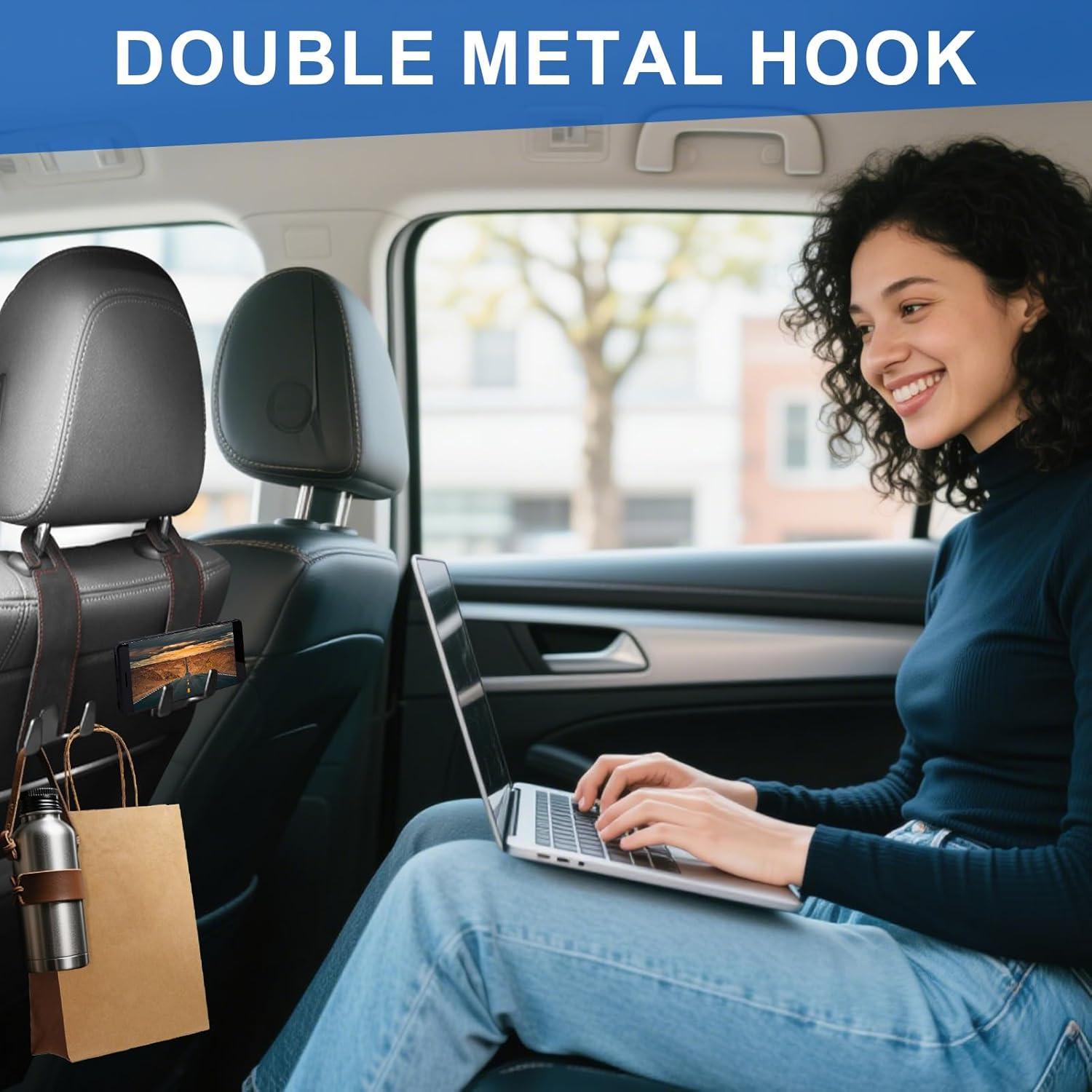 Ganchos para Reposacabezas de Coche Zoikuloi - 2 Piezas