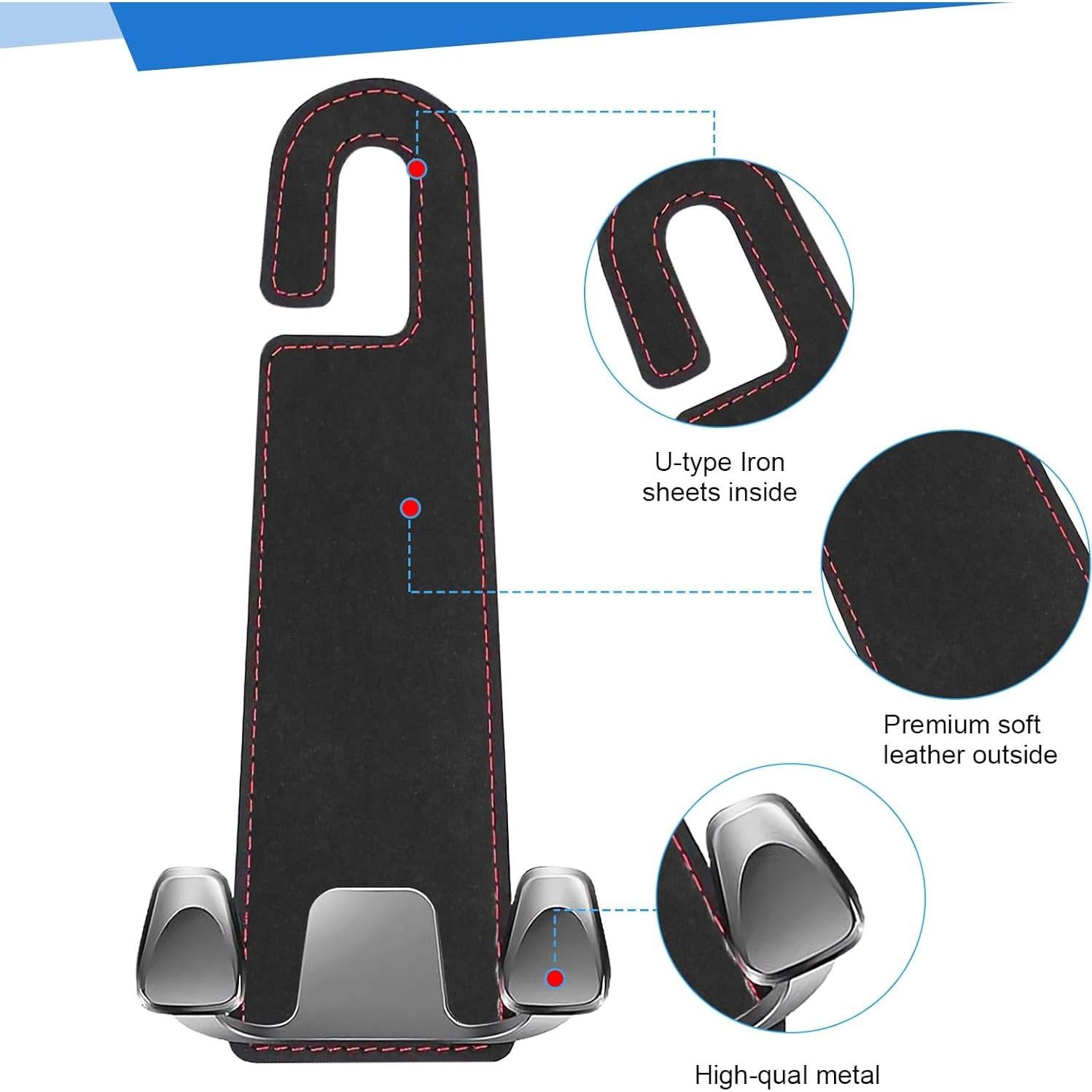 Ganchos para Reposacabezas de Coche Zoikuloi - 2 Piezas