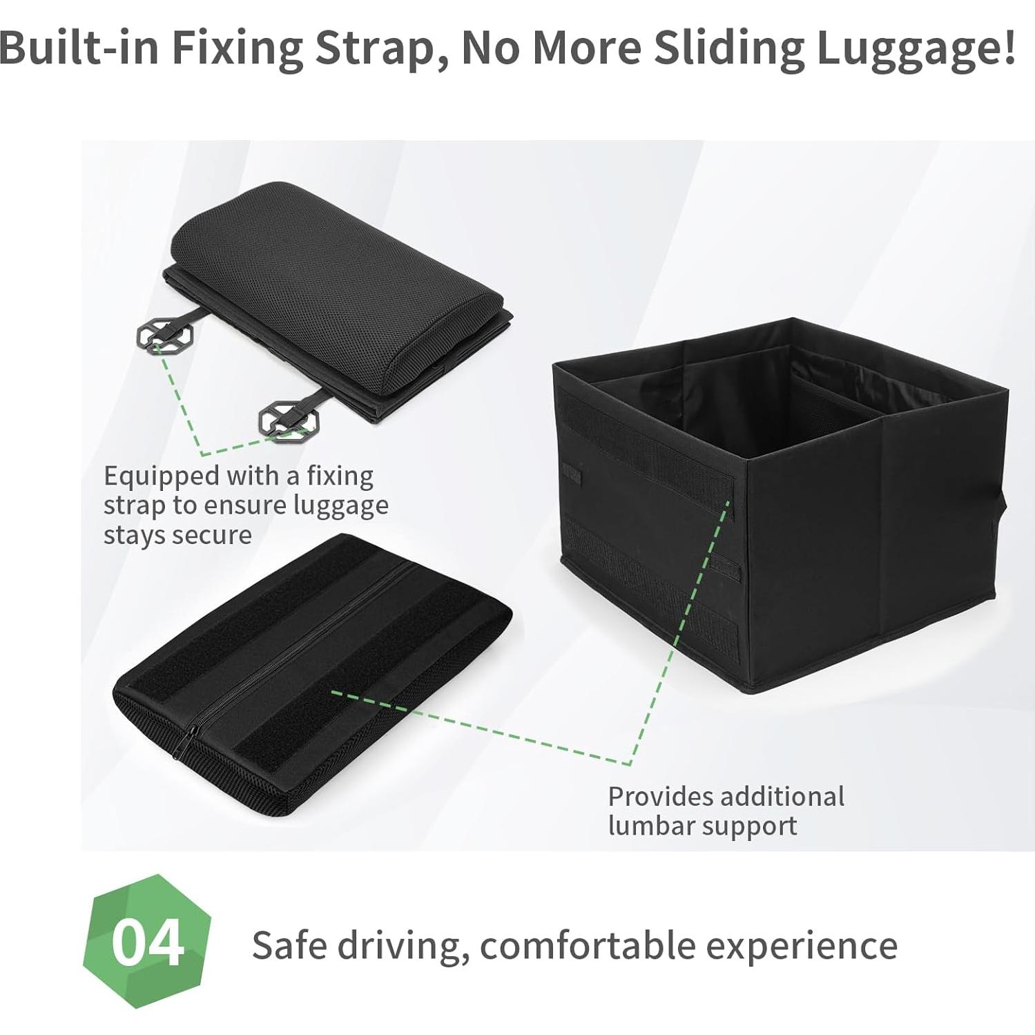 Cojín de Soporte Lumbar AnyForce 2 en 1 con Almacenamiento