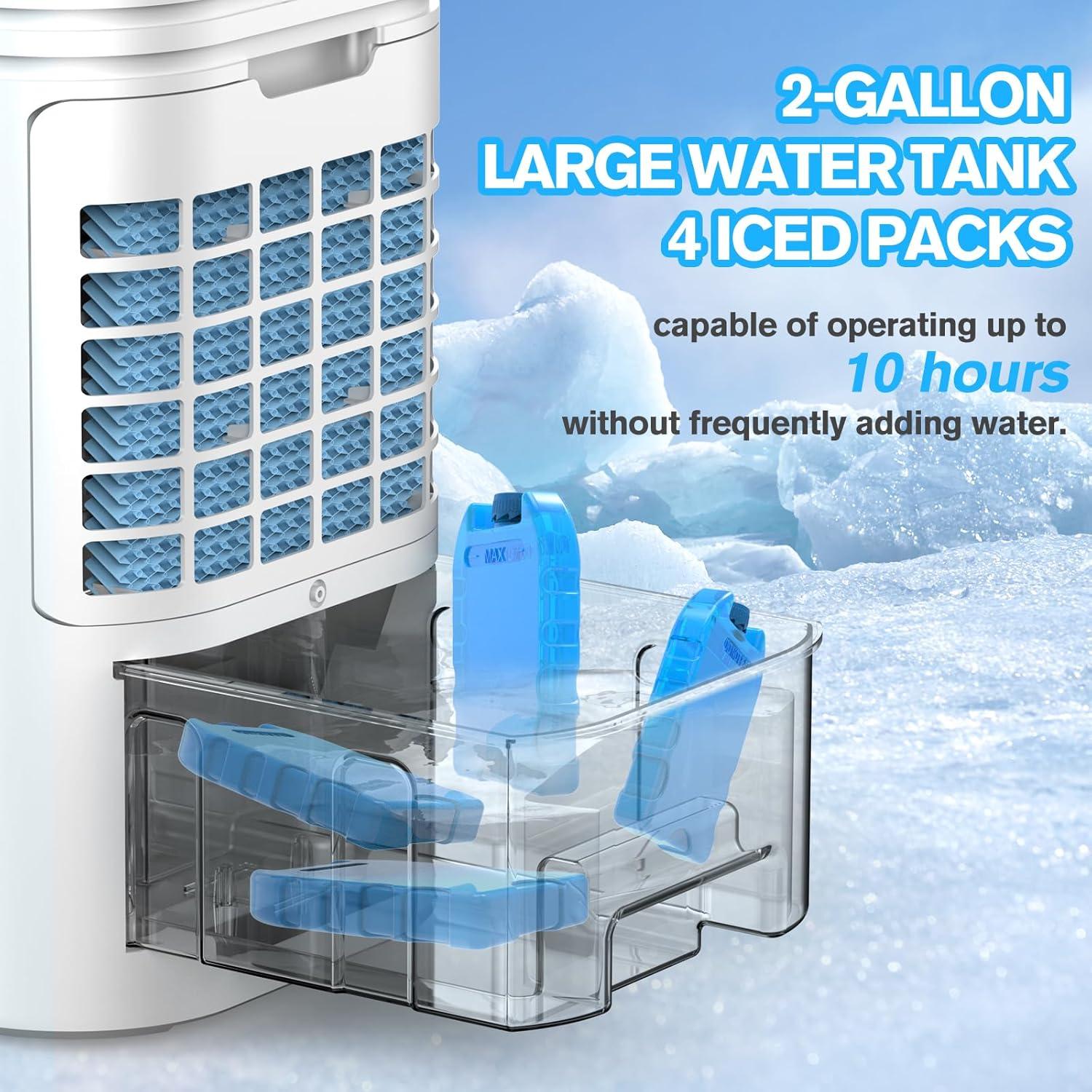 Acondicionador de aire portátil FLOWBREEZE DL3 3 en 1 7.57L