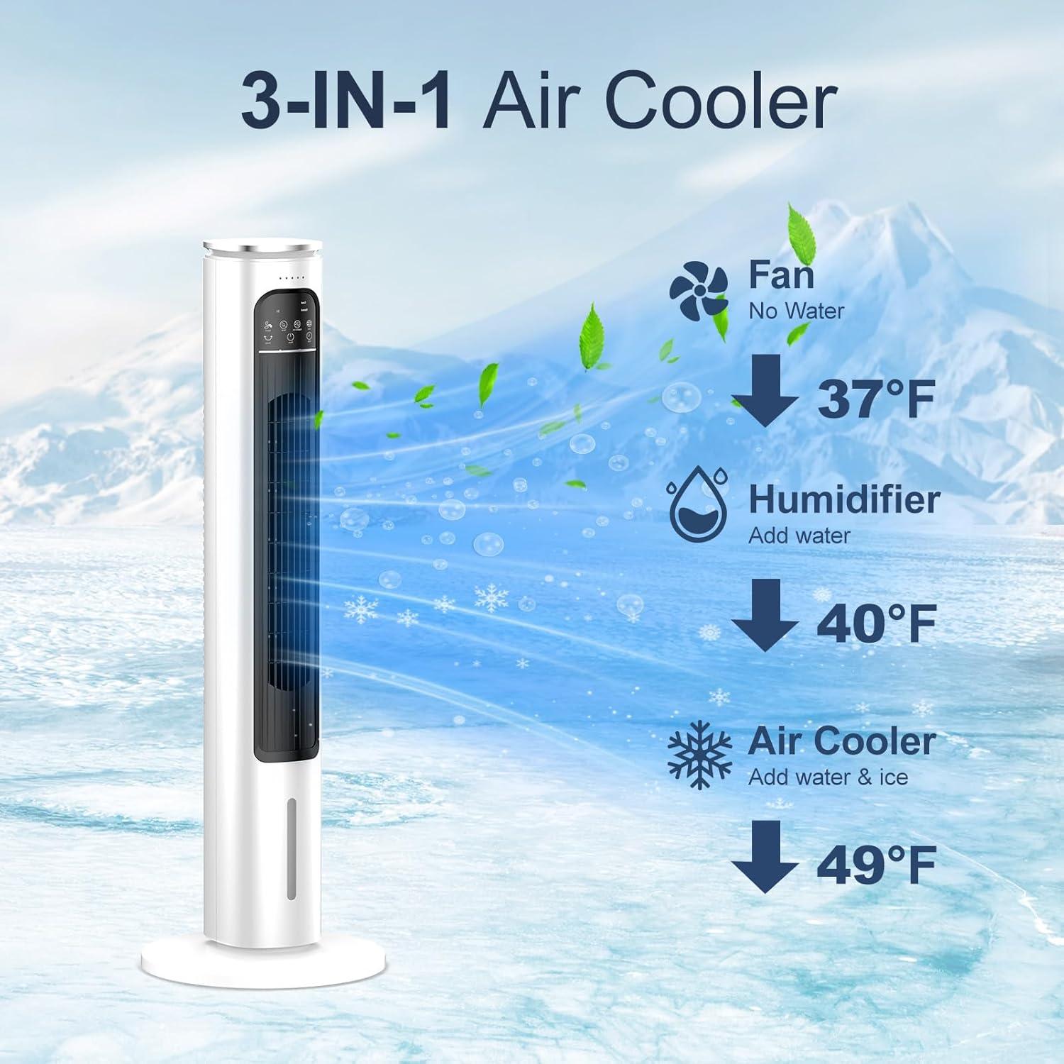 Aire Acondicionado Portátil BIESQYA DT3 6.2 kg Control Remoto