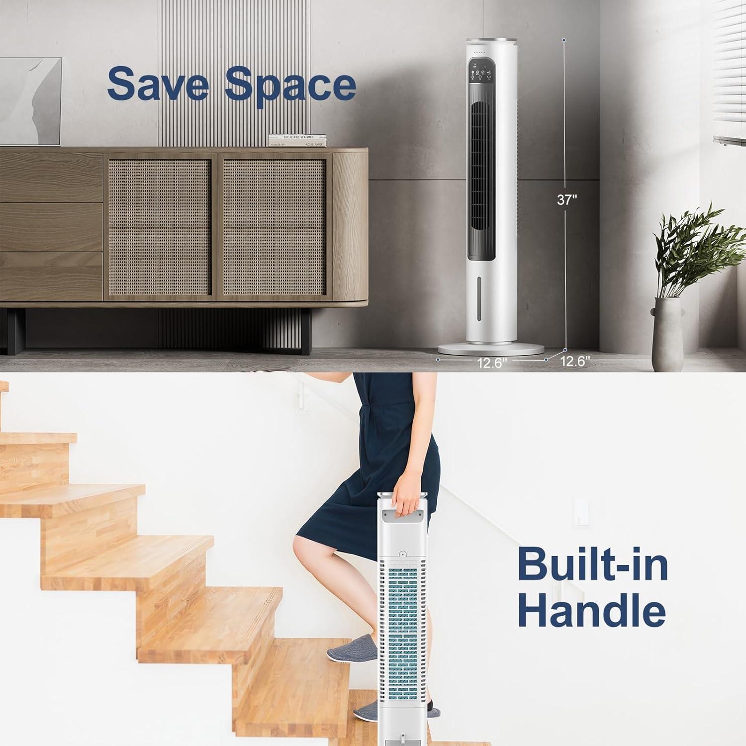 Aire Acondicionado Portátil BIESQYA DT3 6.2 kg Control Remoto