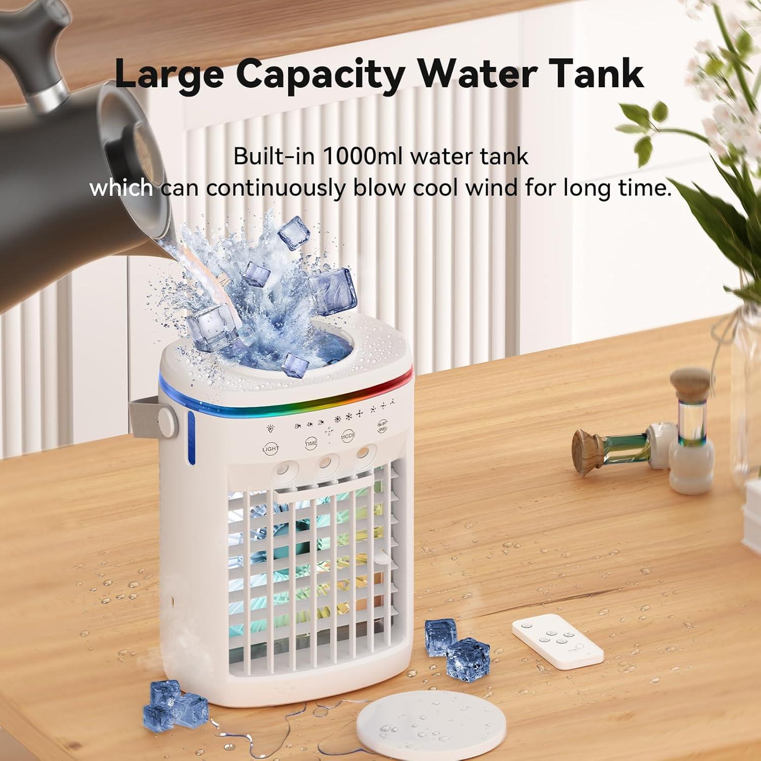 Aire Acondicionado Portátil JOUJBAIL CF-531 4 en 1 1000ml