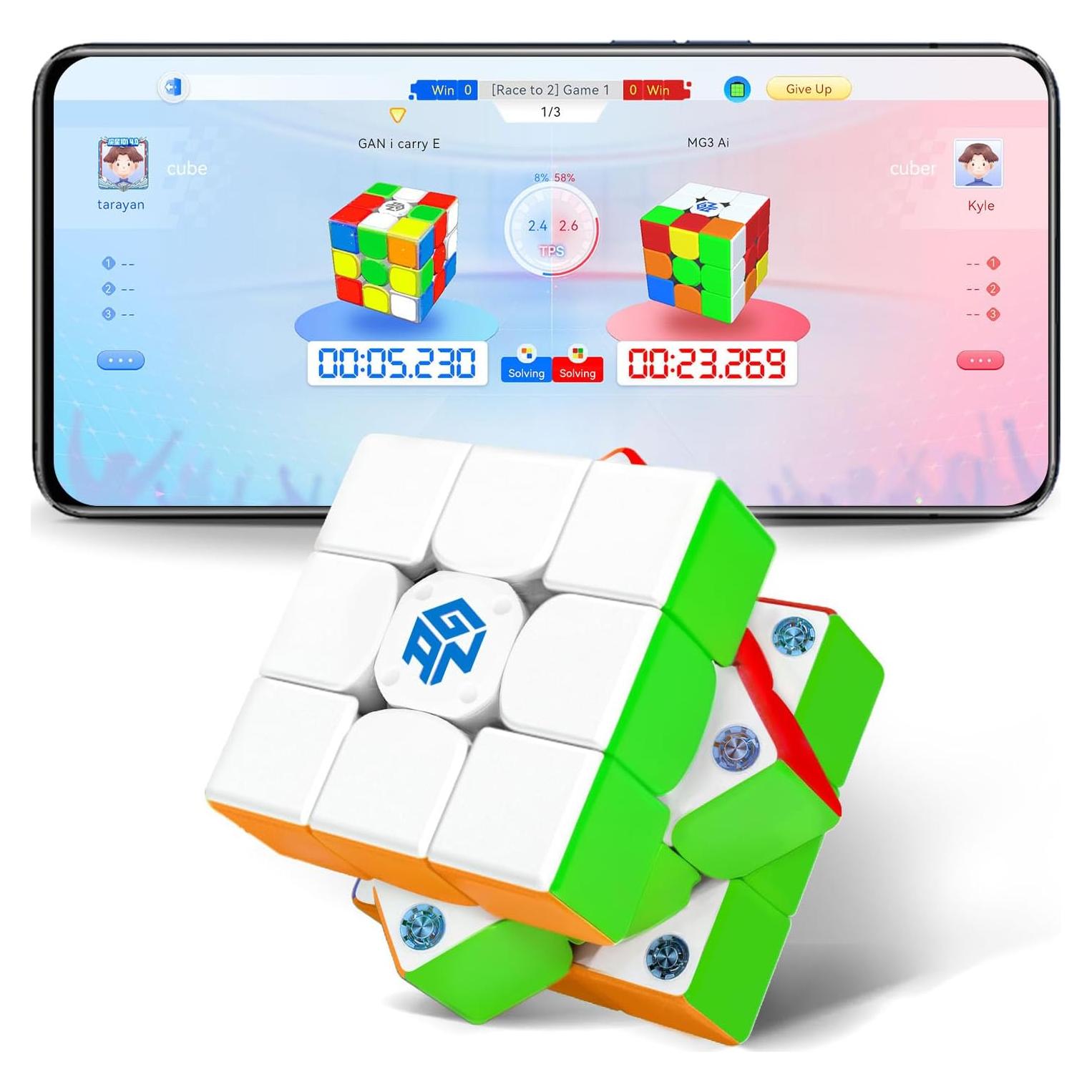 Cubo de Velocidad Inteligente GAN 356 i Carry E Bluetooth 3x3