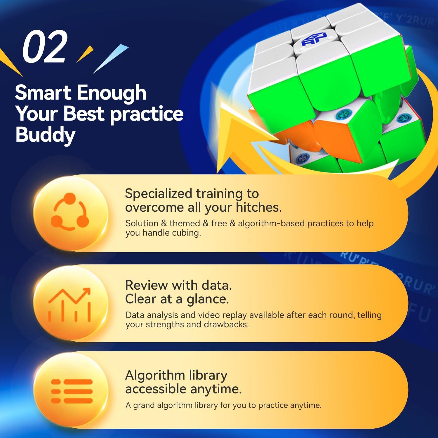 Cubo de Velocidad Inteligente GAN 356 i Carry E Bluetooth 3x3