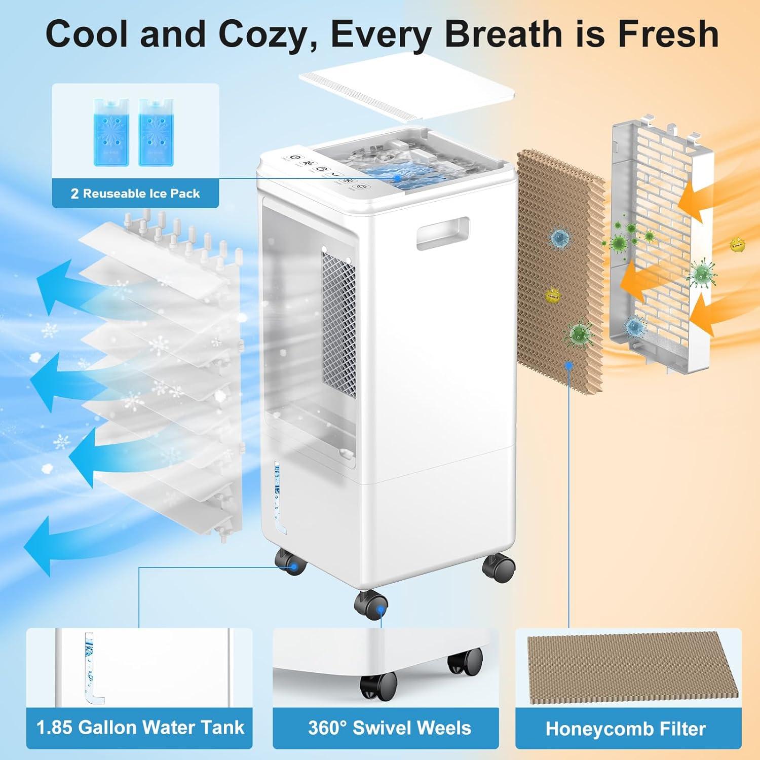 Aire Acondicionado Portátil 3 en 1 AIRTHRYL 205 80W