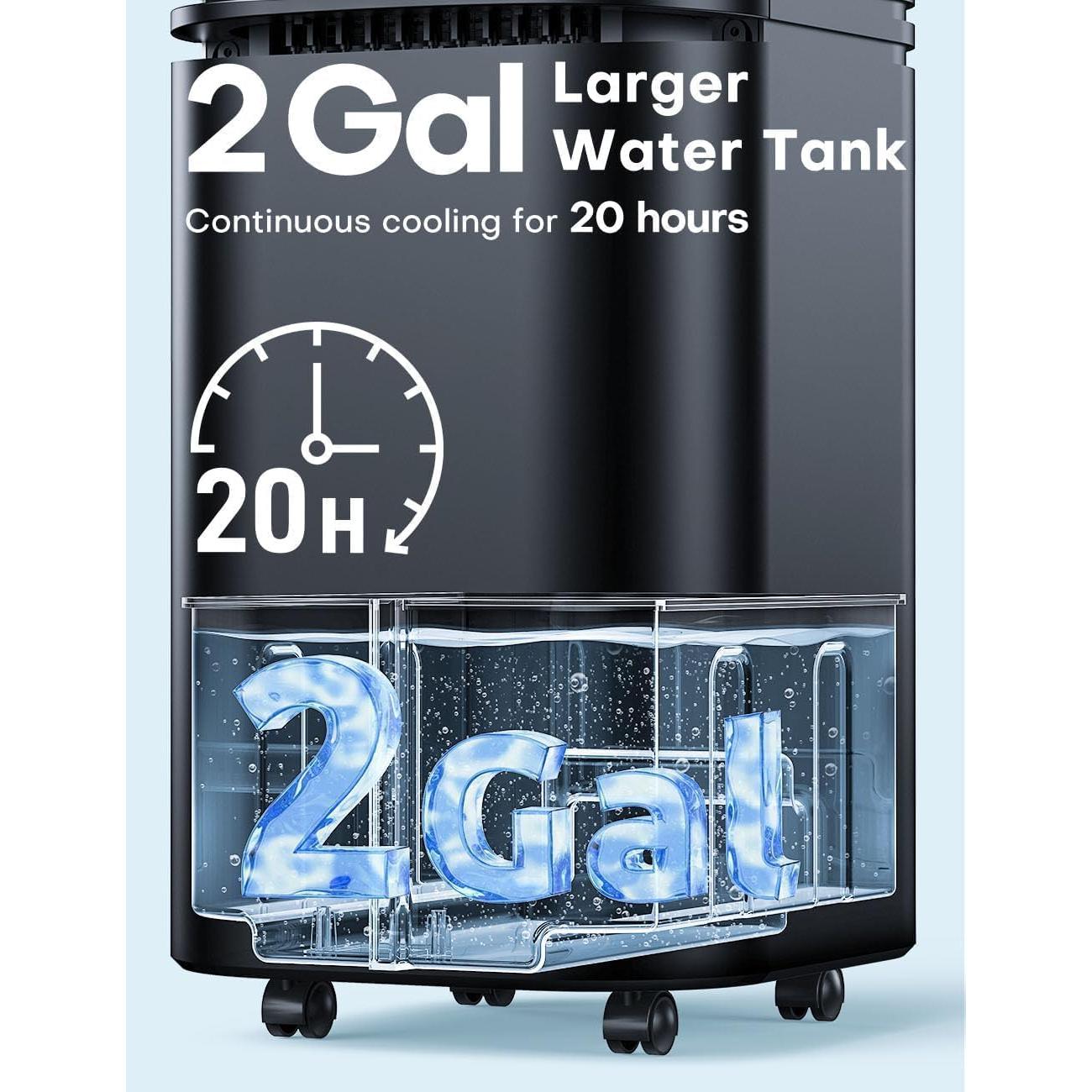 Aire Acondicionado Portátil CENSTECH DL3 2 Galones 20H