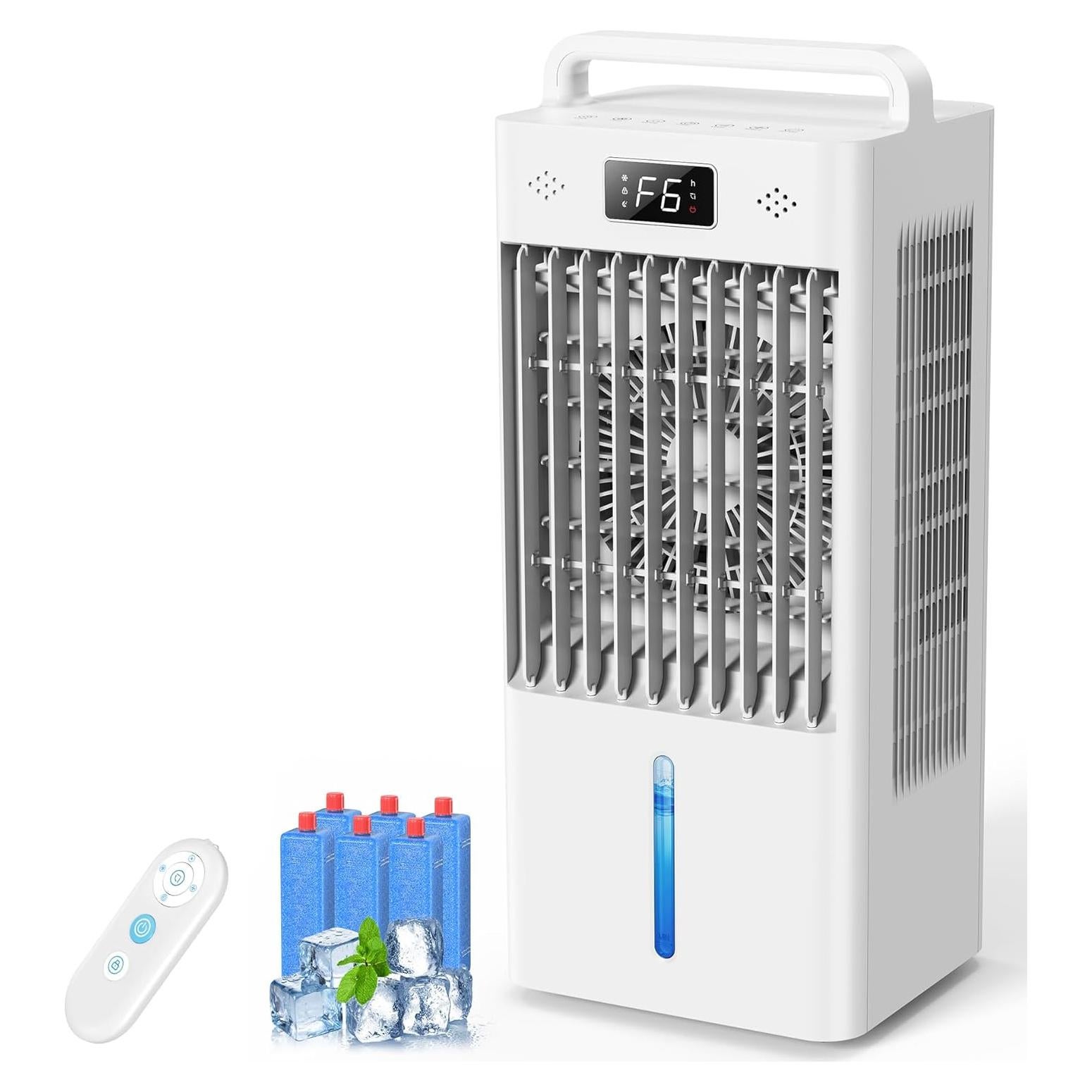 Acondicionador de Aire Portátil Ashihoti FK2408Y 6 Velocidades