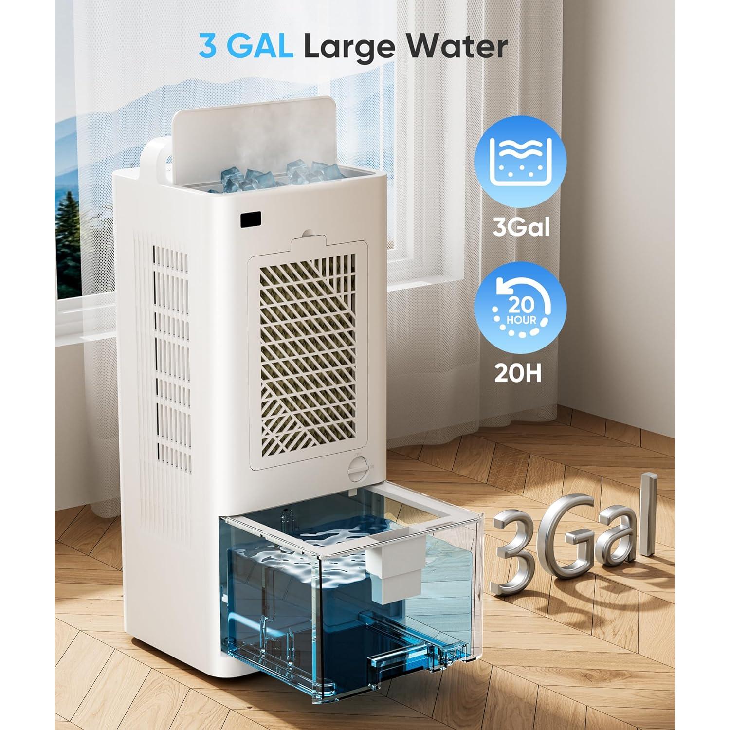 Acondicionador de Aire Portátil Ashihoti FK2408Y 6 Velocidades