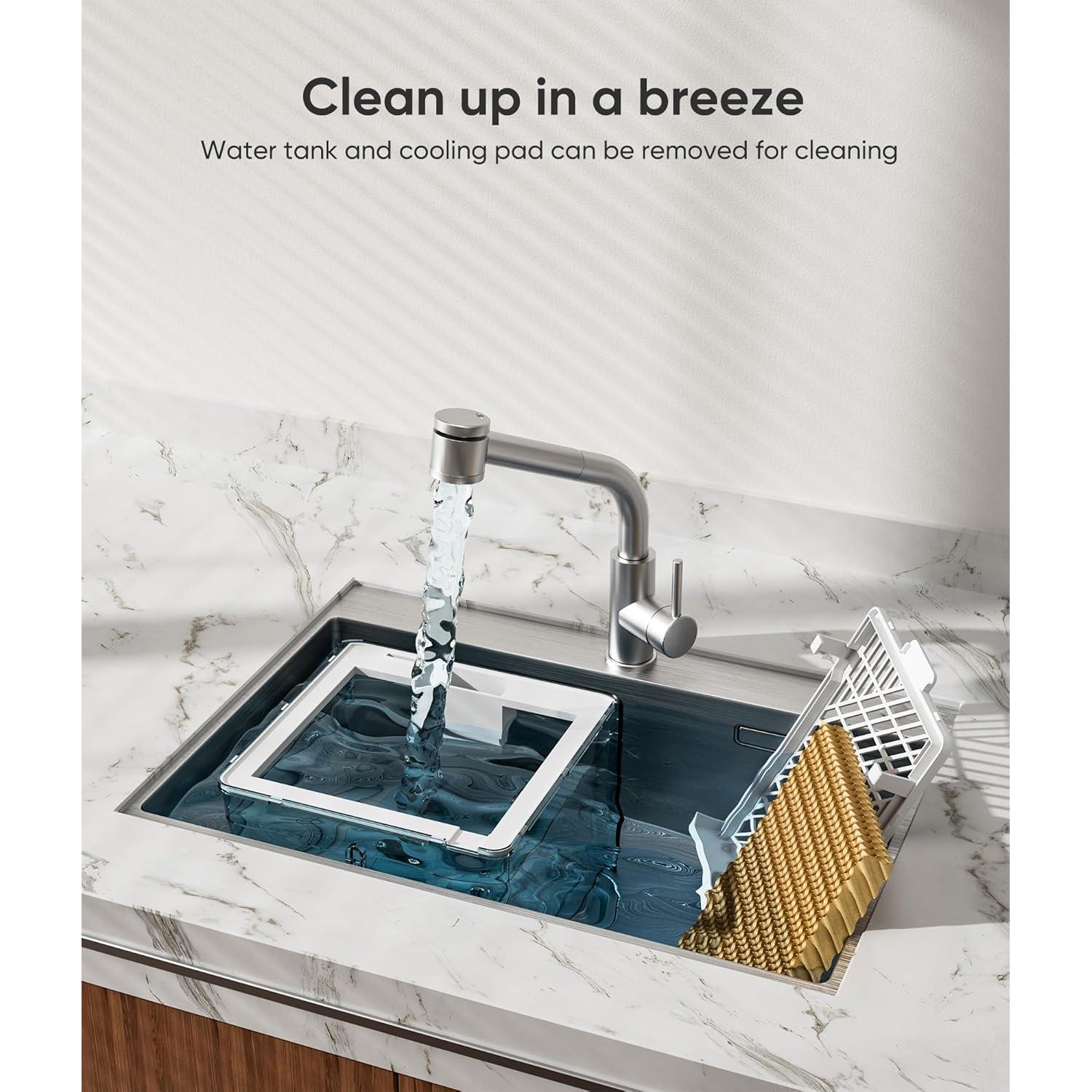 Acondicionador de Aire Portátil Ashihoti FK2408Y 6 Velocidades