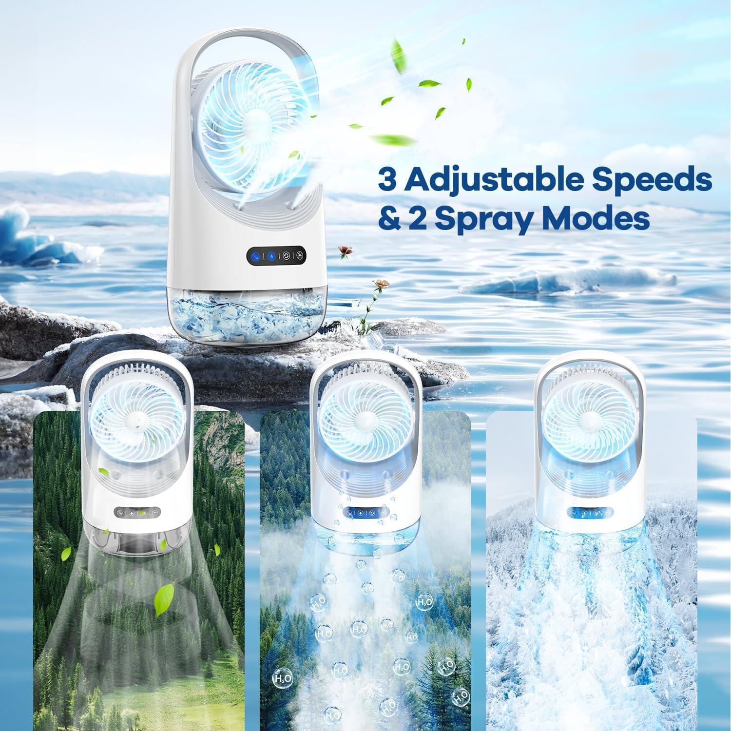 Acondicionador de Aire Portátil Hiketrax PAC01 3 Velocidades