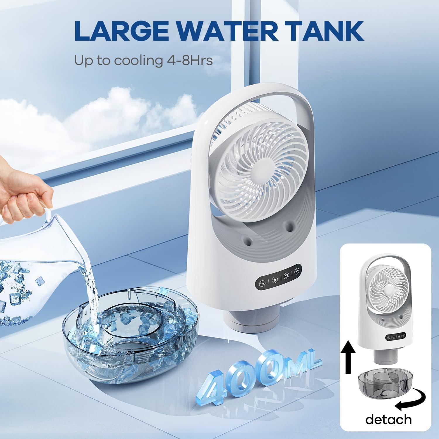 Acondicionador de Aire Portátil Hiketrax PAC01 3 Velocidades