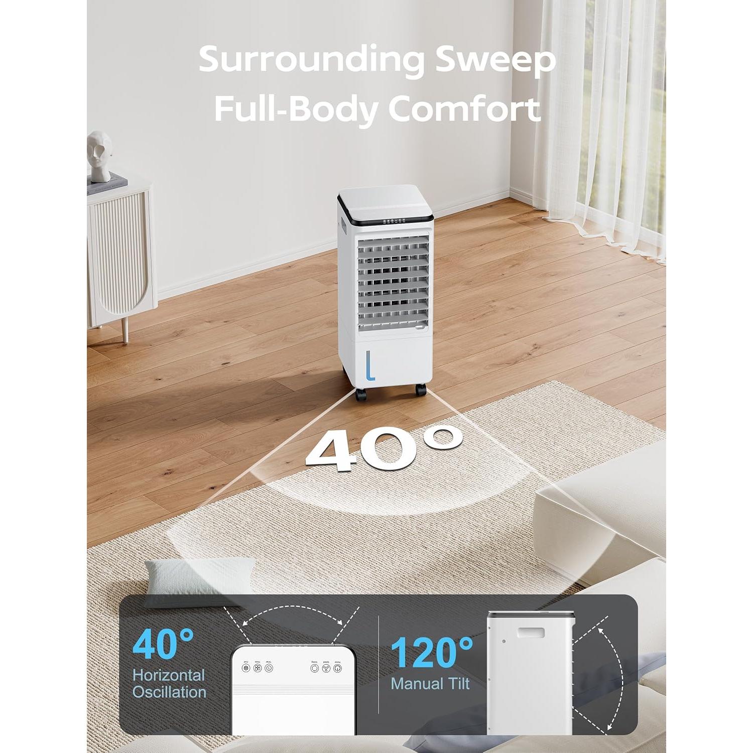 Aire Acondicionado Portátil Slkdrft 205 Sin Ventana 80W 40dB