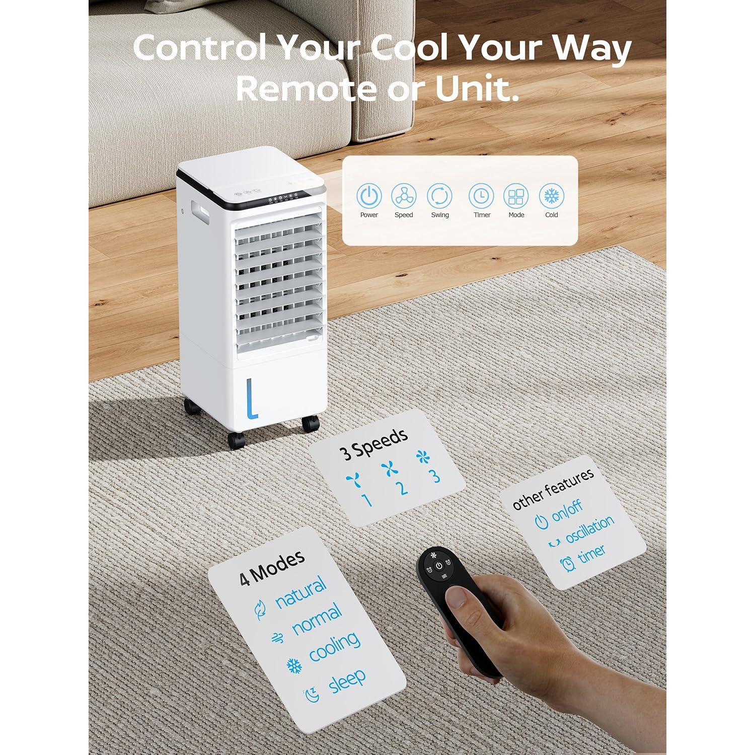 Aire Acondicionado Portátil Slkdrft 205 Sin Ventana 80W 40dB