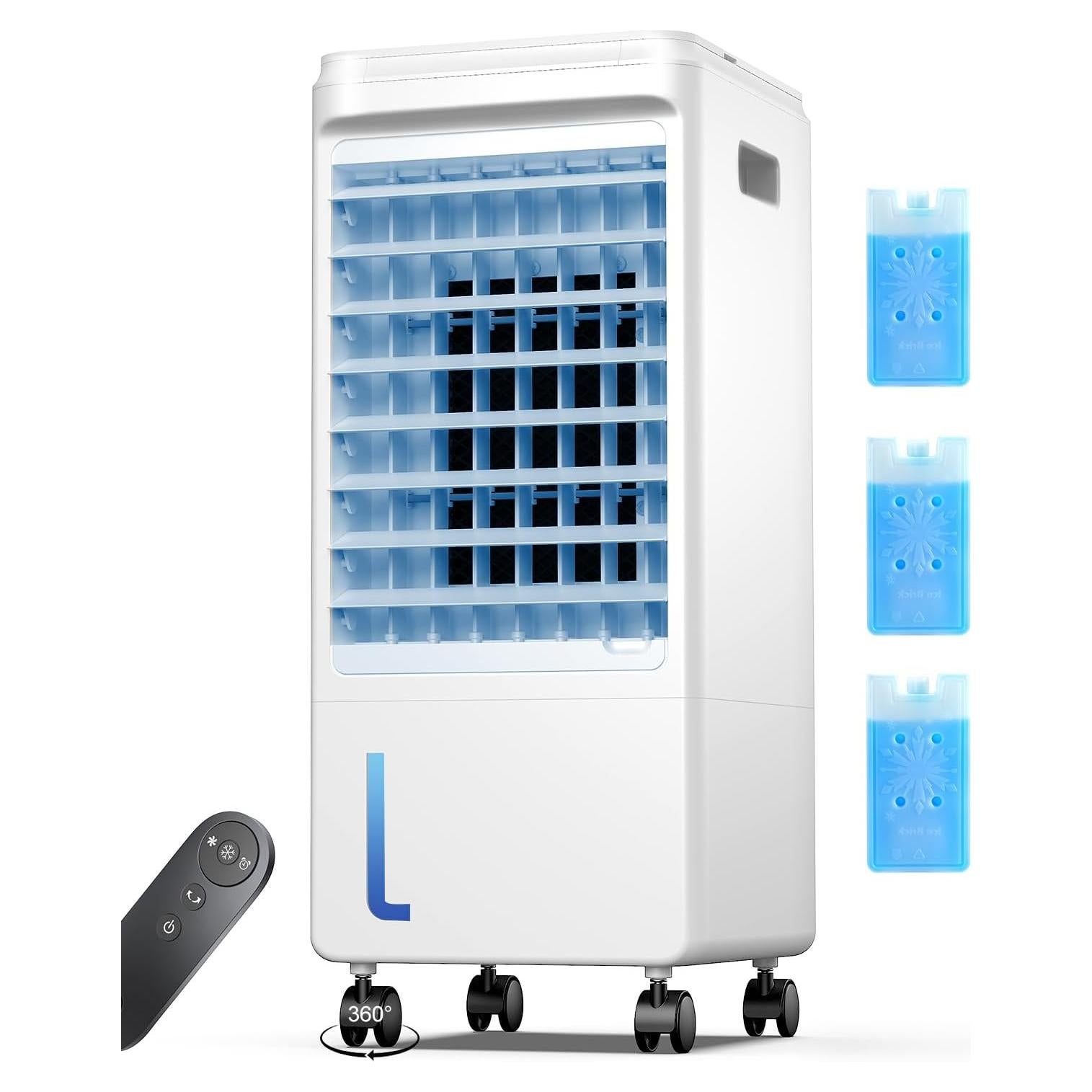 Acondicionador de aire portátil AIRTHRYL 205, 4 modos, 3 velocidades