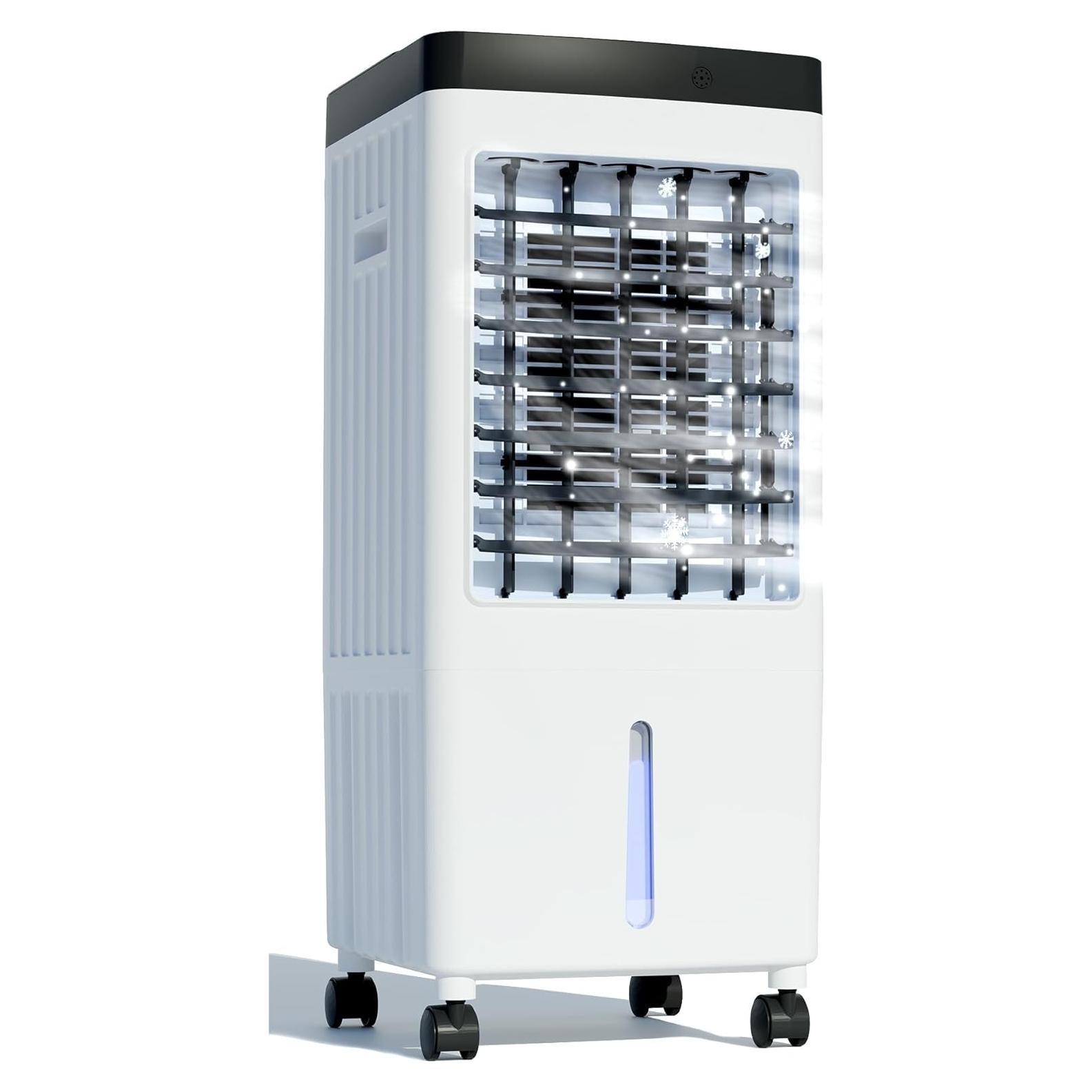 Enfriador de Aire Evaporativo Portátil JOZERMADE 10L 3 Velocidades