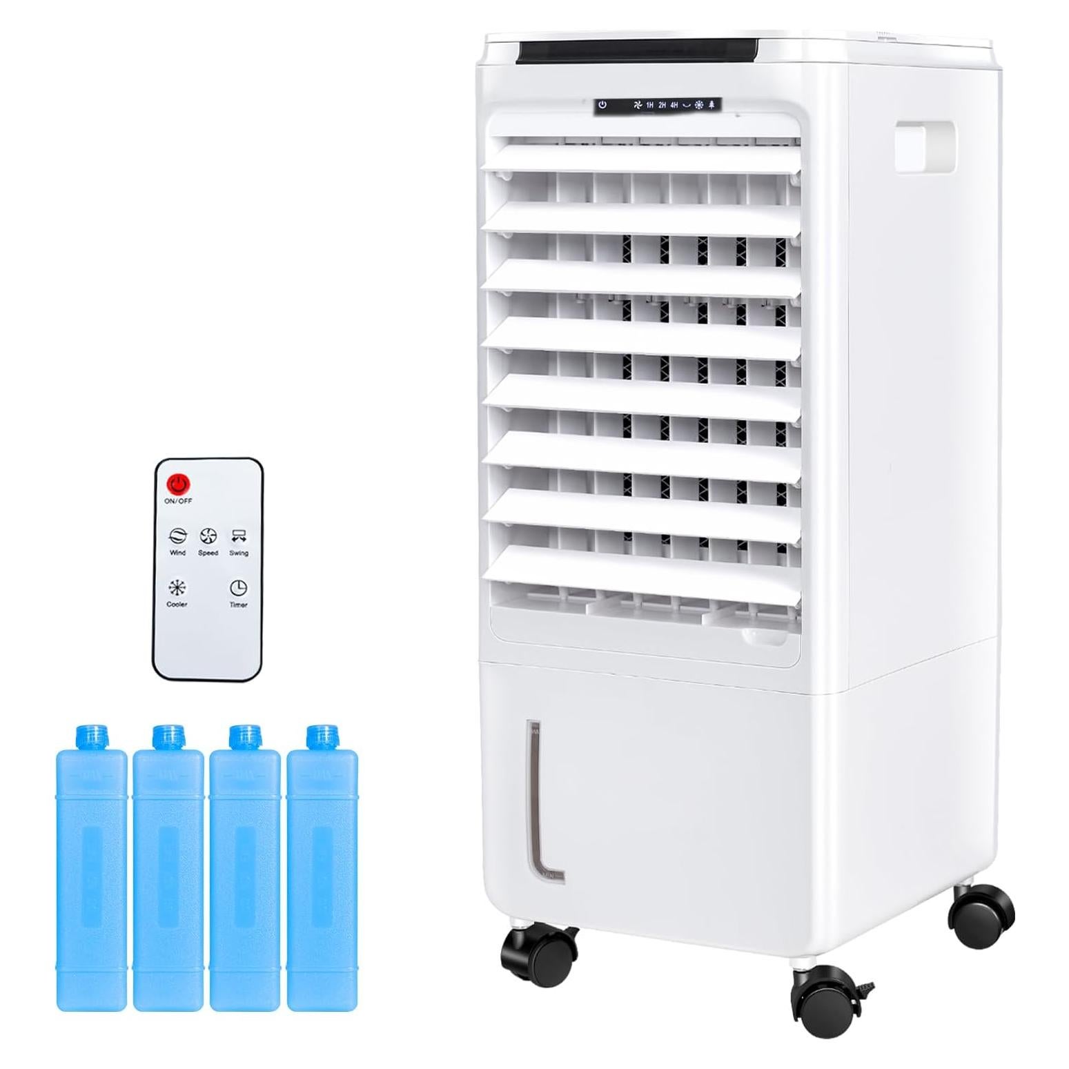 Acondicionador de Aire Portátil CAYNEL 7L, 4 Modos, 3 Velocidades