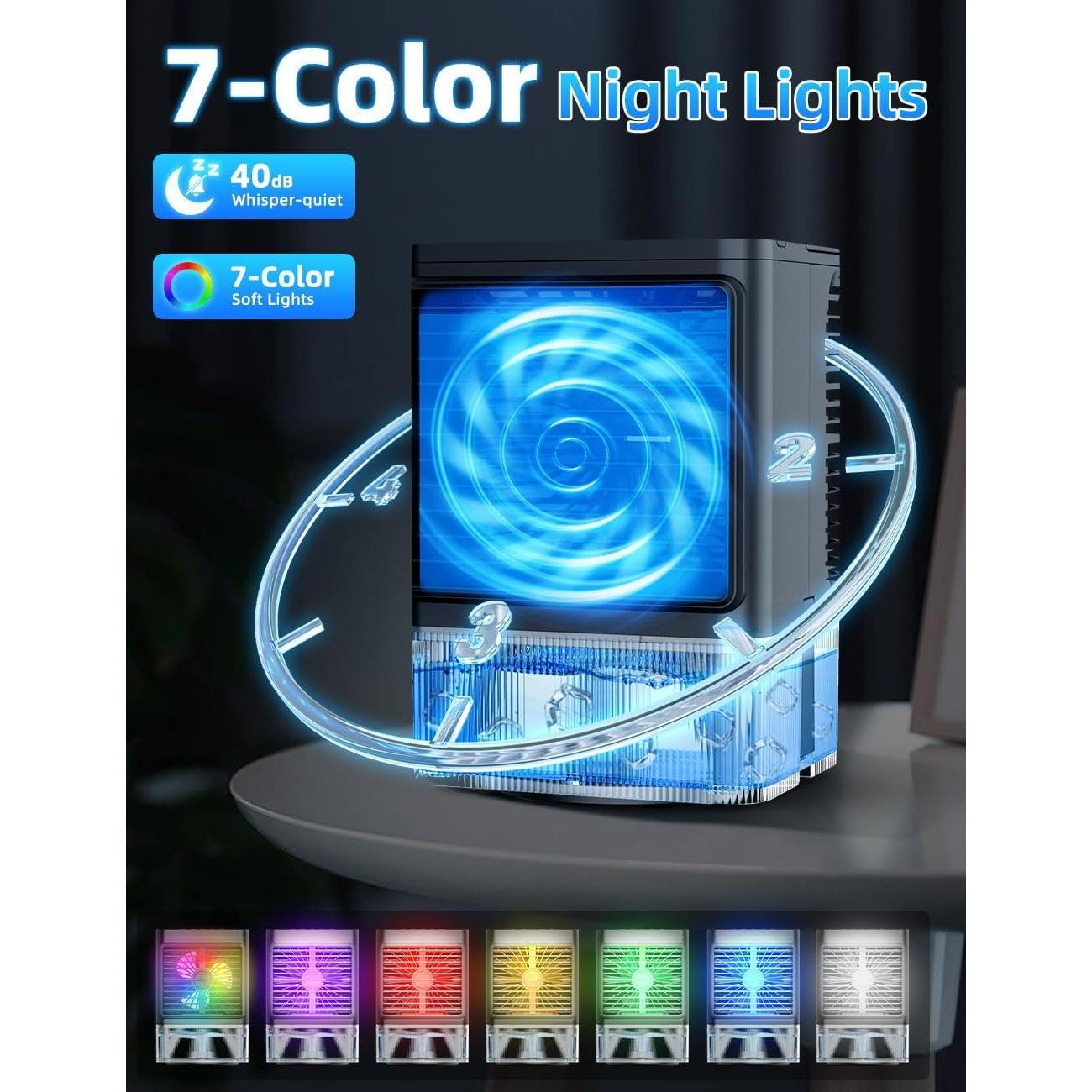 Aire Acondicionado Portátil COOLECH M9 4 en 1 1100ml