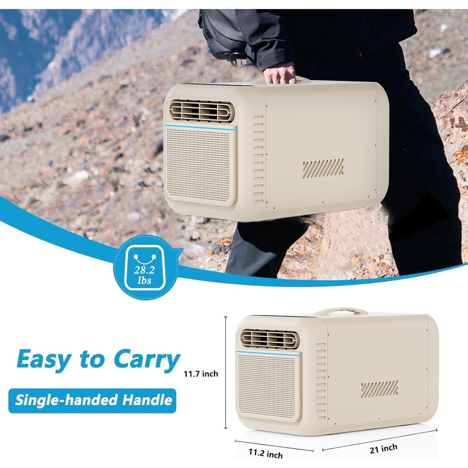 Aire Acondicionado Portátil MAIPSIG AC002 2300 BTU Camping