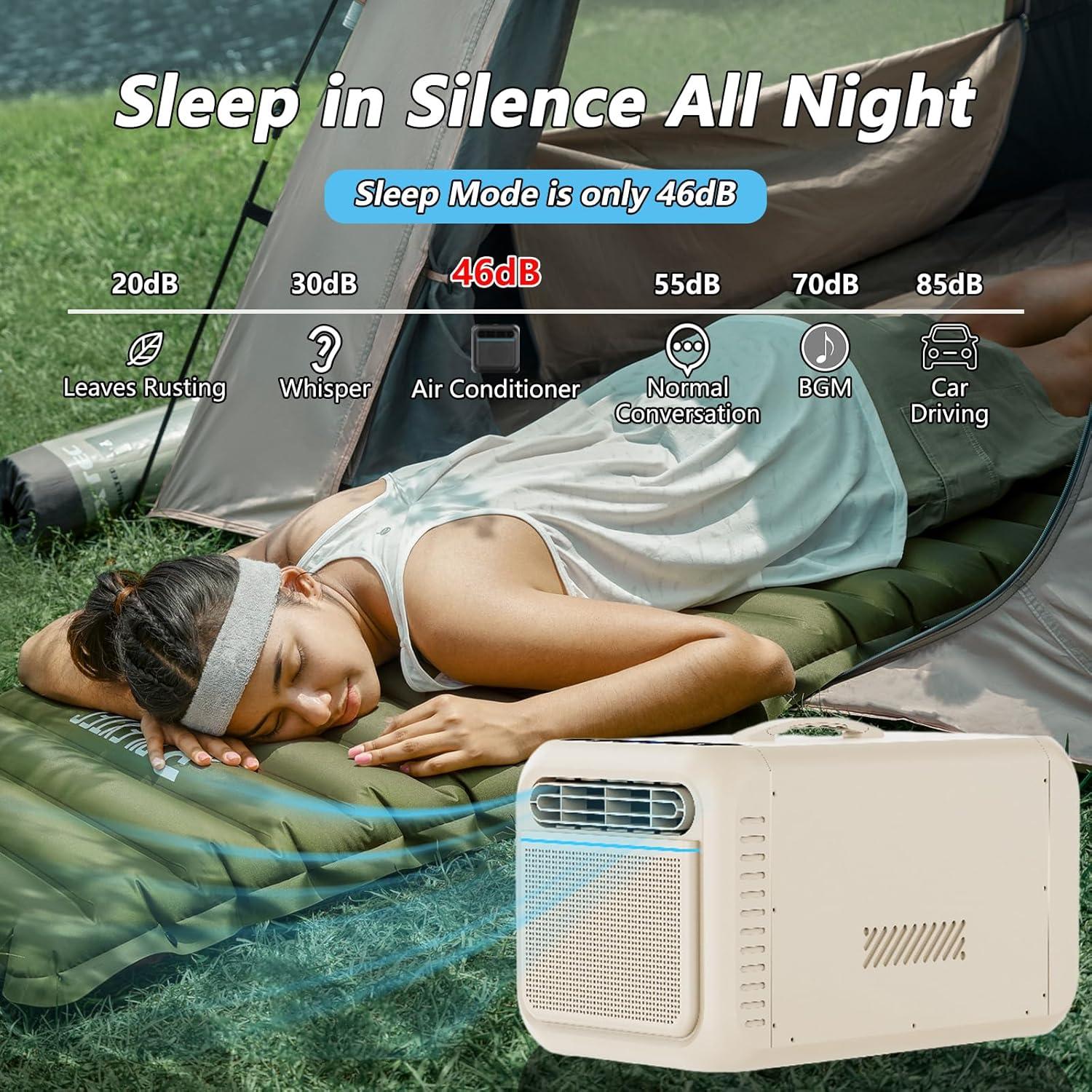 Aire Acondicionado Portátil MAIPSIG AC002 2300 BTU Camping