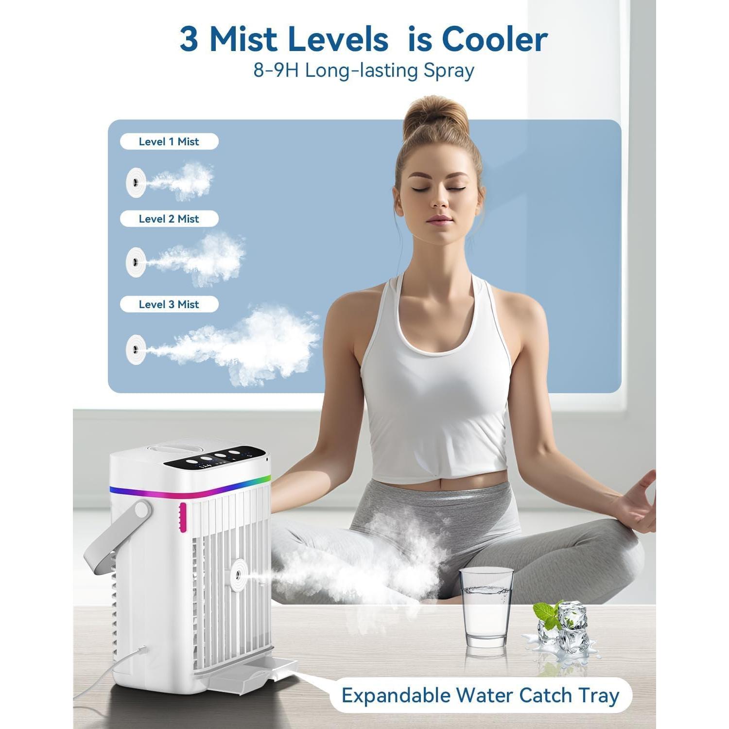 Acondicionador de Aire Portátil HAWANA TT-13 1250ml 4-en-1