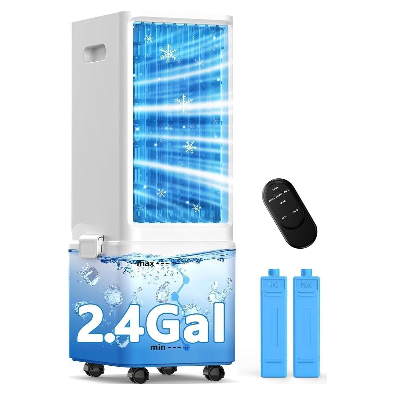 Aire Acondicionado Portátil COOLECH JDAC69R 9.1L 20H Enfriamiento