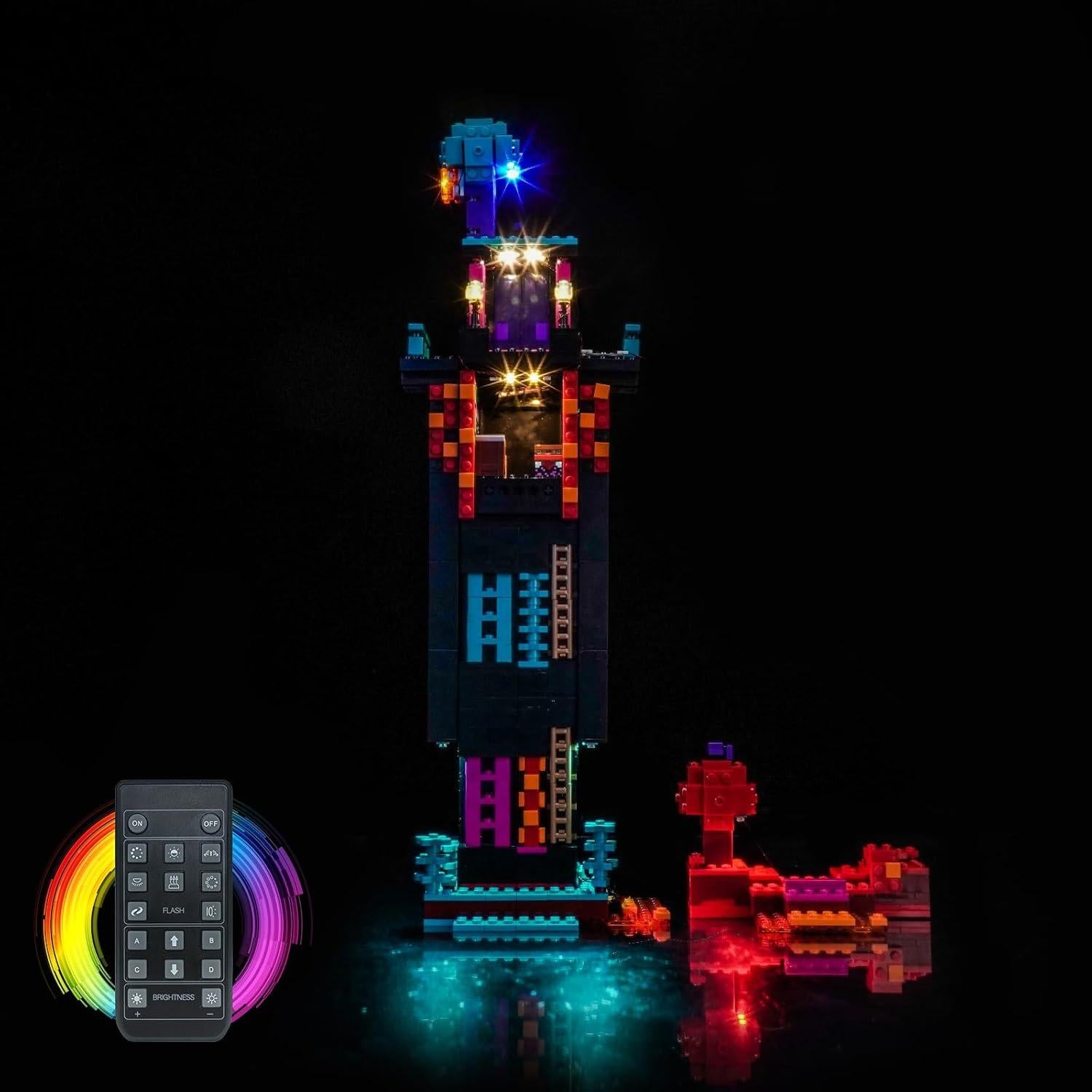 Kit de Iluminación LED Brickshining para LEGO Minecraft 21279