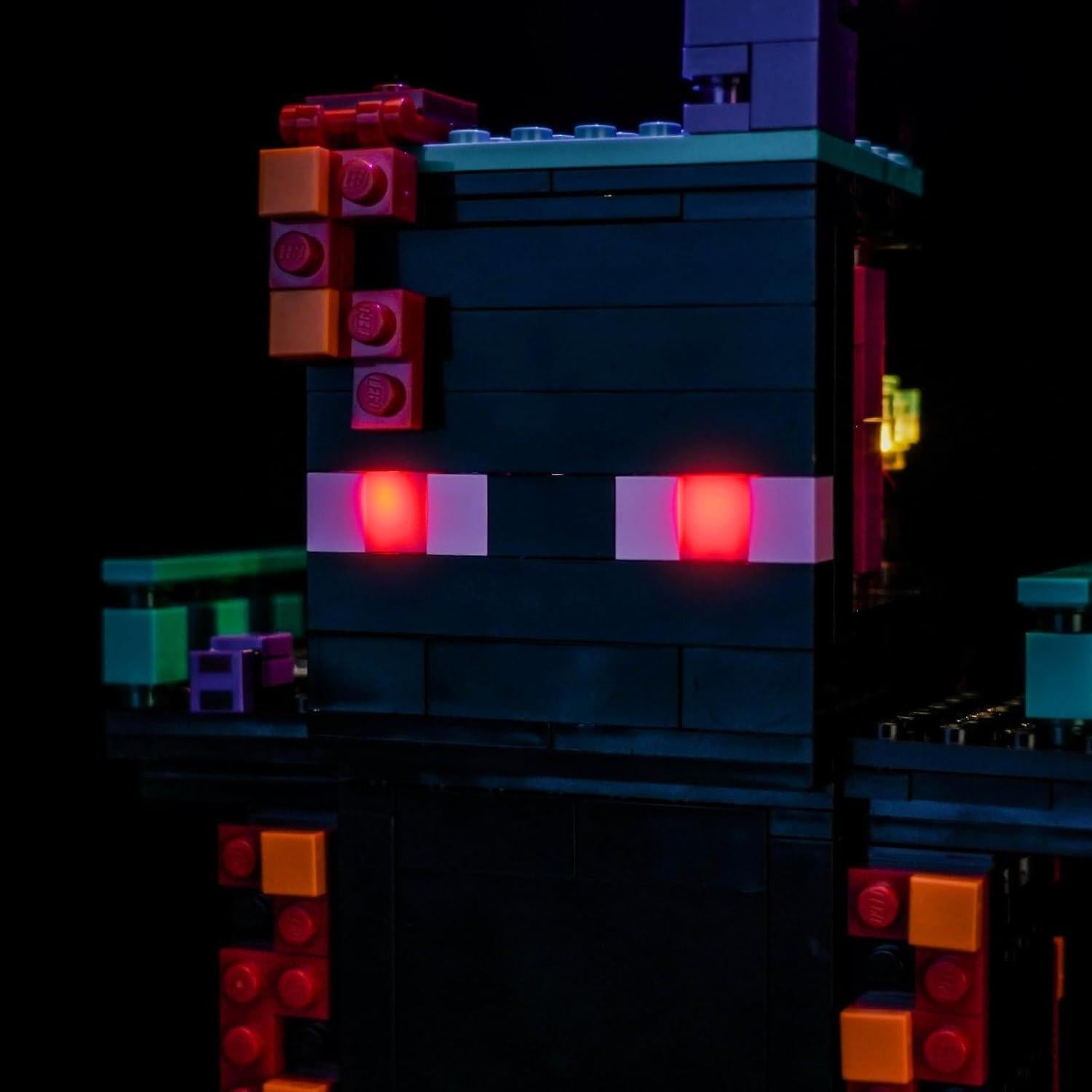 Kit de Iluminación LED Brickshining para LEGO Minecraft 21279