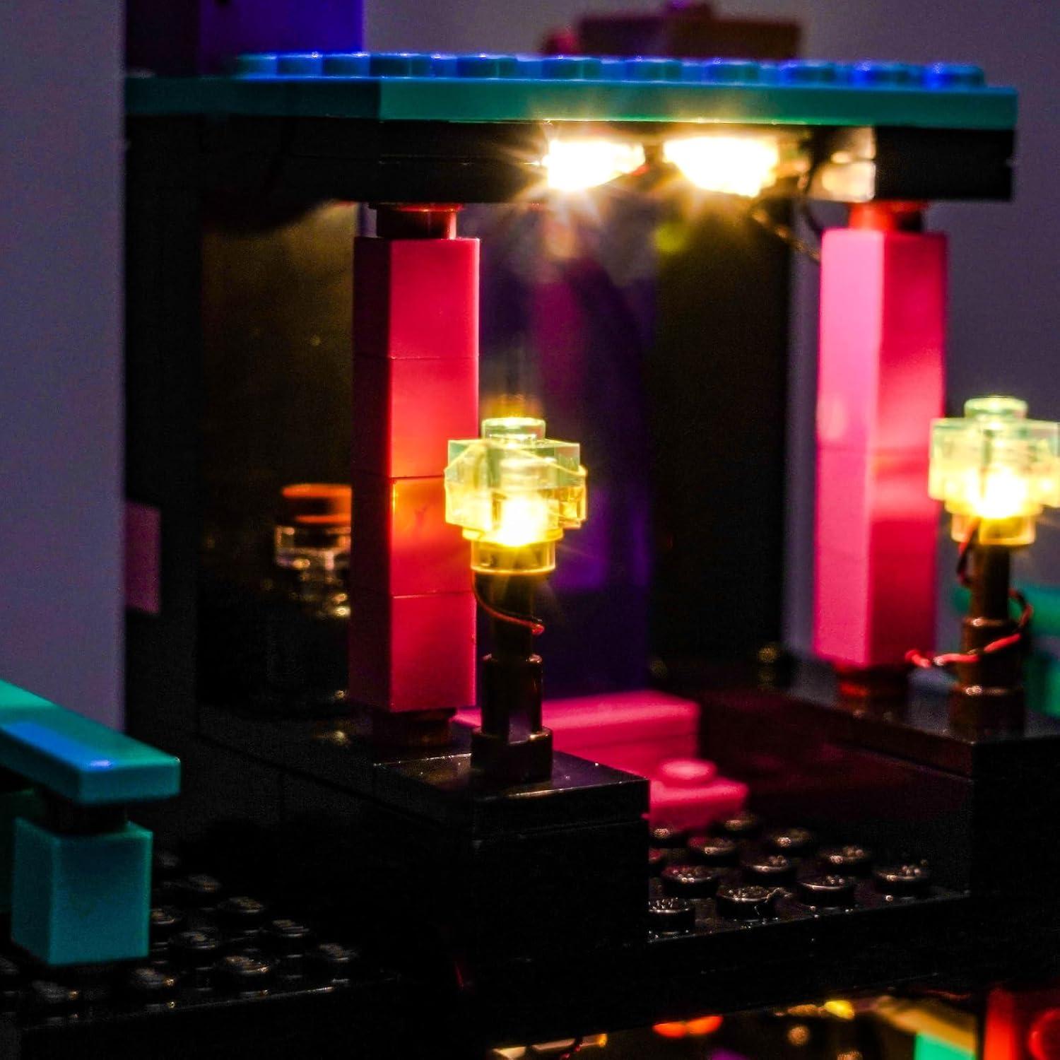 Kit de Iluminación LED Brickshining para LEGO Minecraft 21279