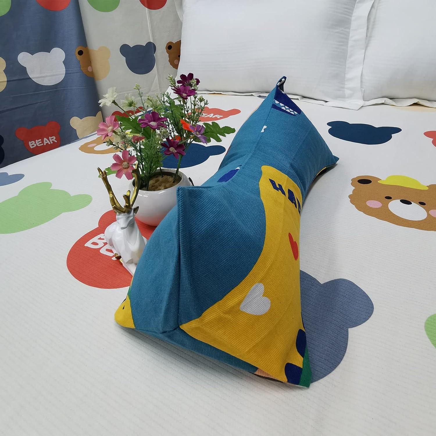 Cojín Redondo de Trigo Sarraceno ZHIWEIKJ para Dormir 39x8 cm