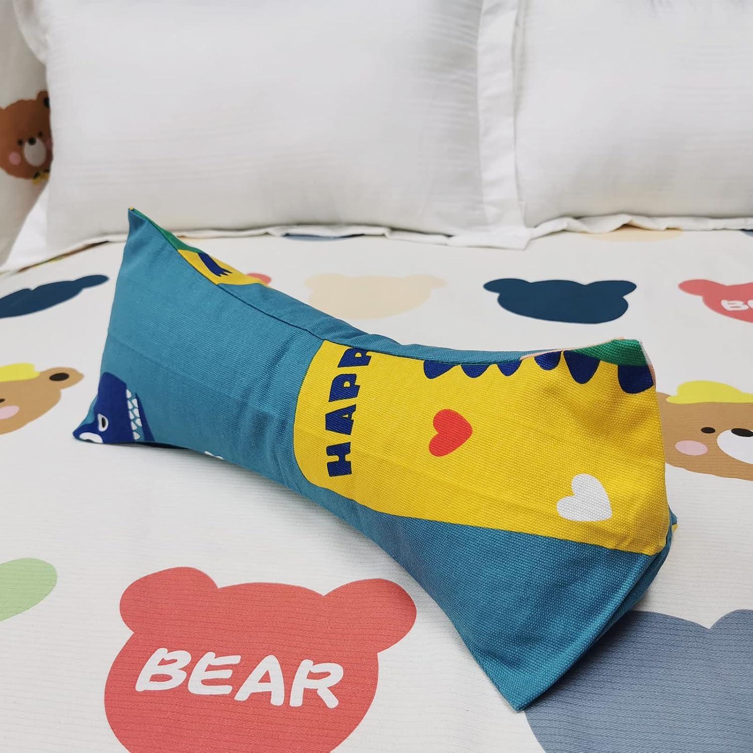 Cojín Redondo de Trigo Sarraceno ZHIWEIKJ para Dormir 39x8 cm