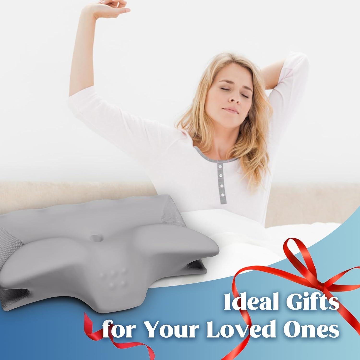 Almohada Cervical Ergonómica BEDCOOL Reina Espuma Viscoelástica