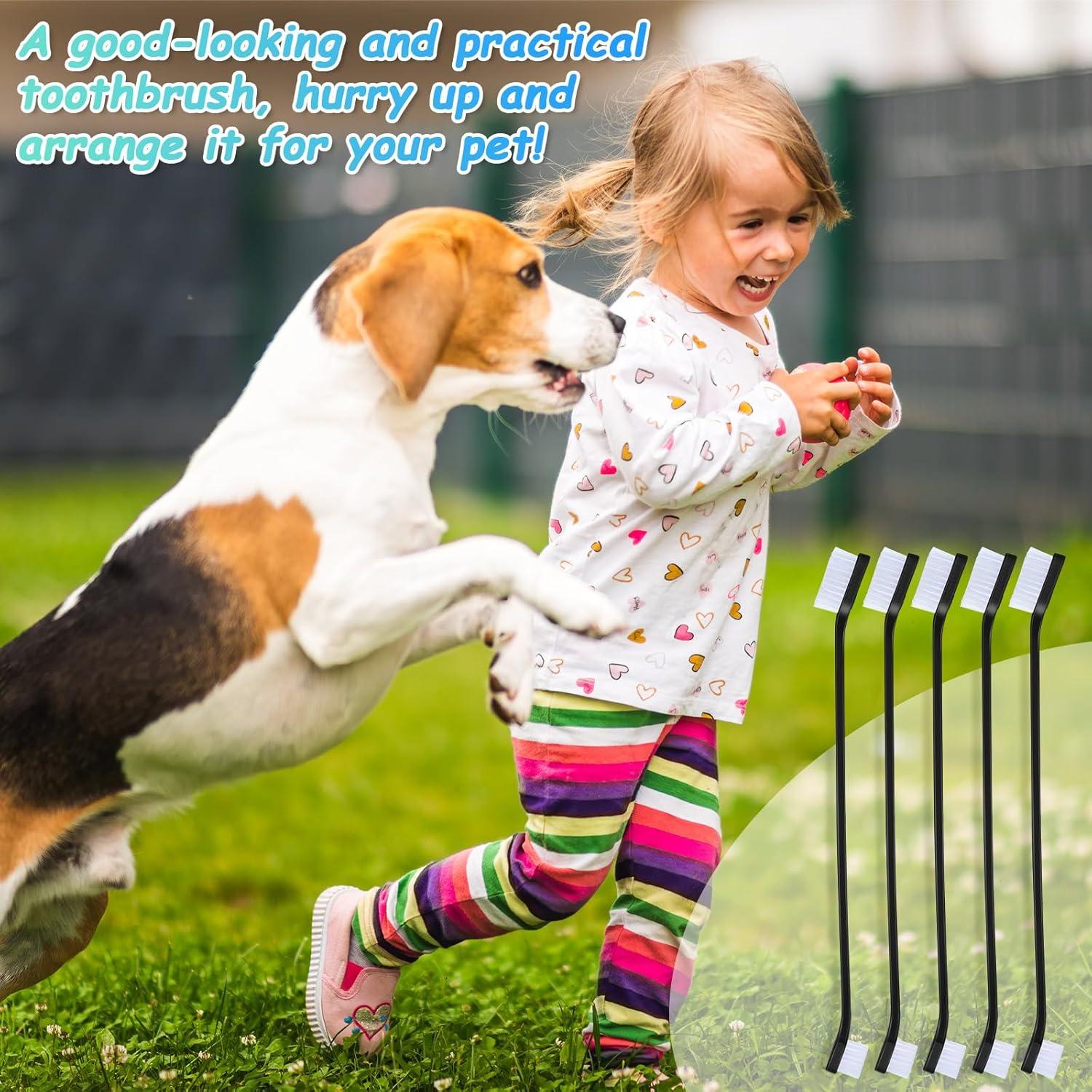 Cepillo de Dientes para Perros Honeydak - 70 Piezas Doble Cara