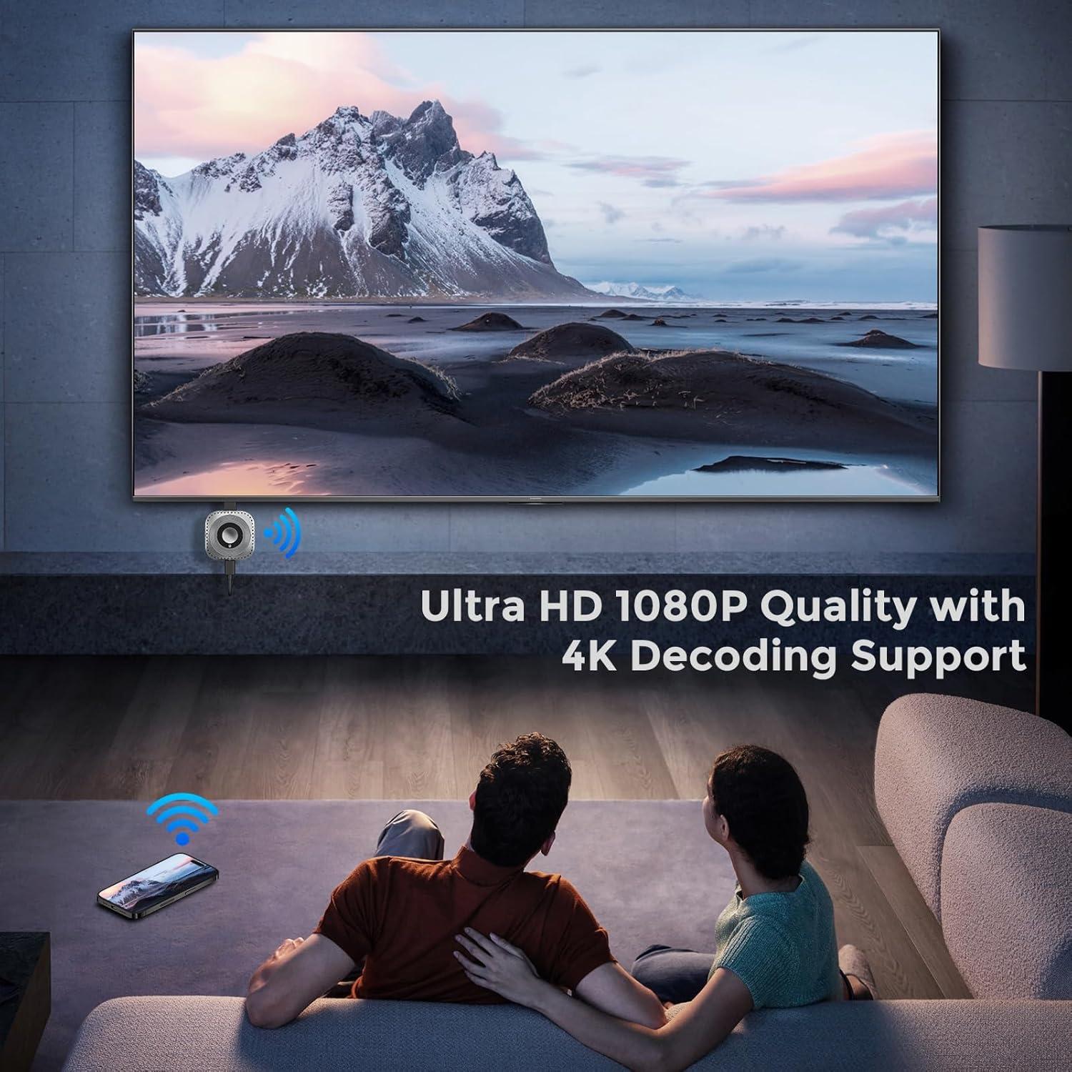 Transmisor y Receptor HDMI Inalámbrico Elalight 30FT 1080P