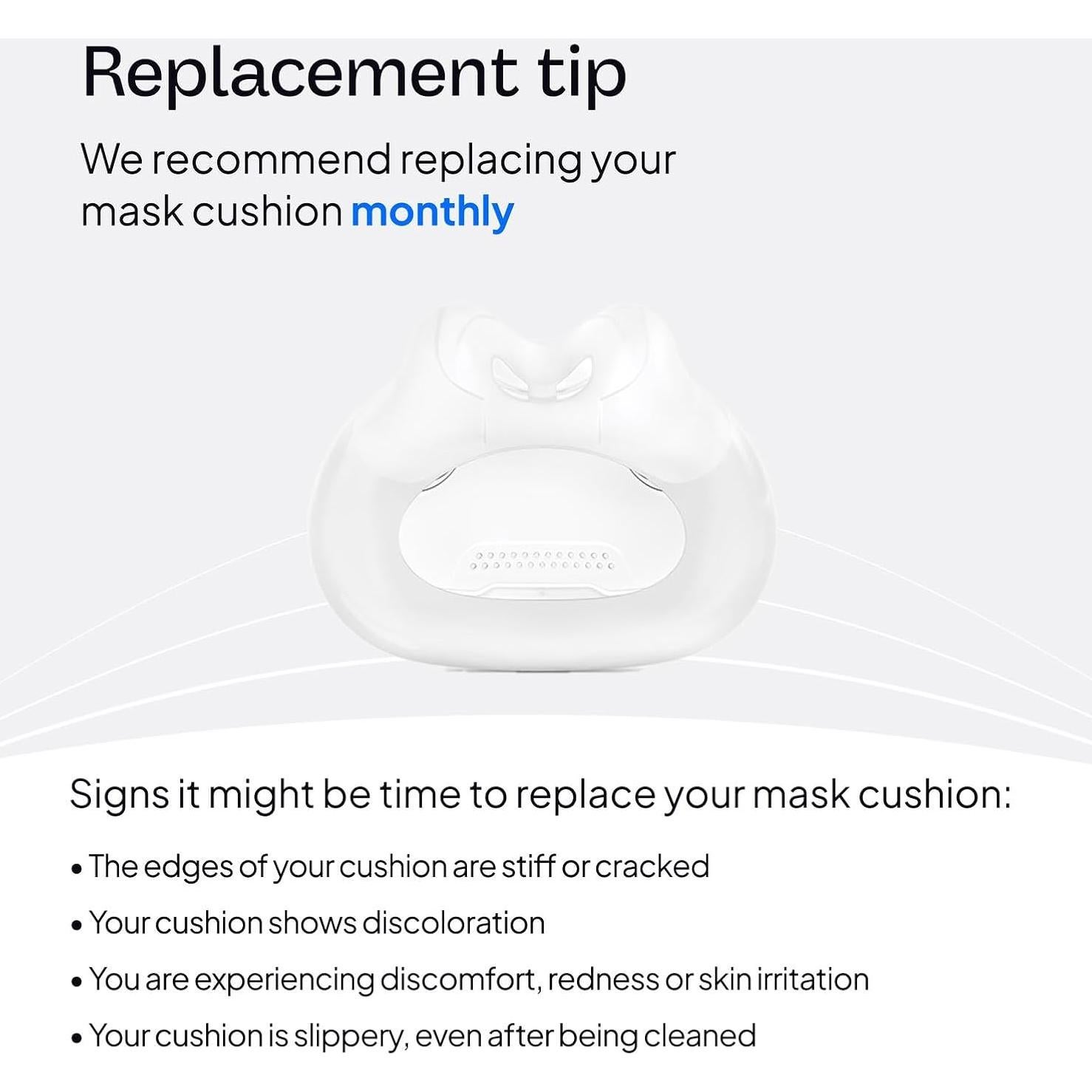 Almohadilla de Reemplazo ResMed AirFit F30i - Pequeña