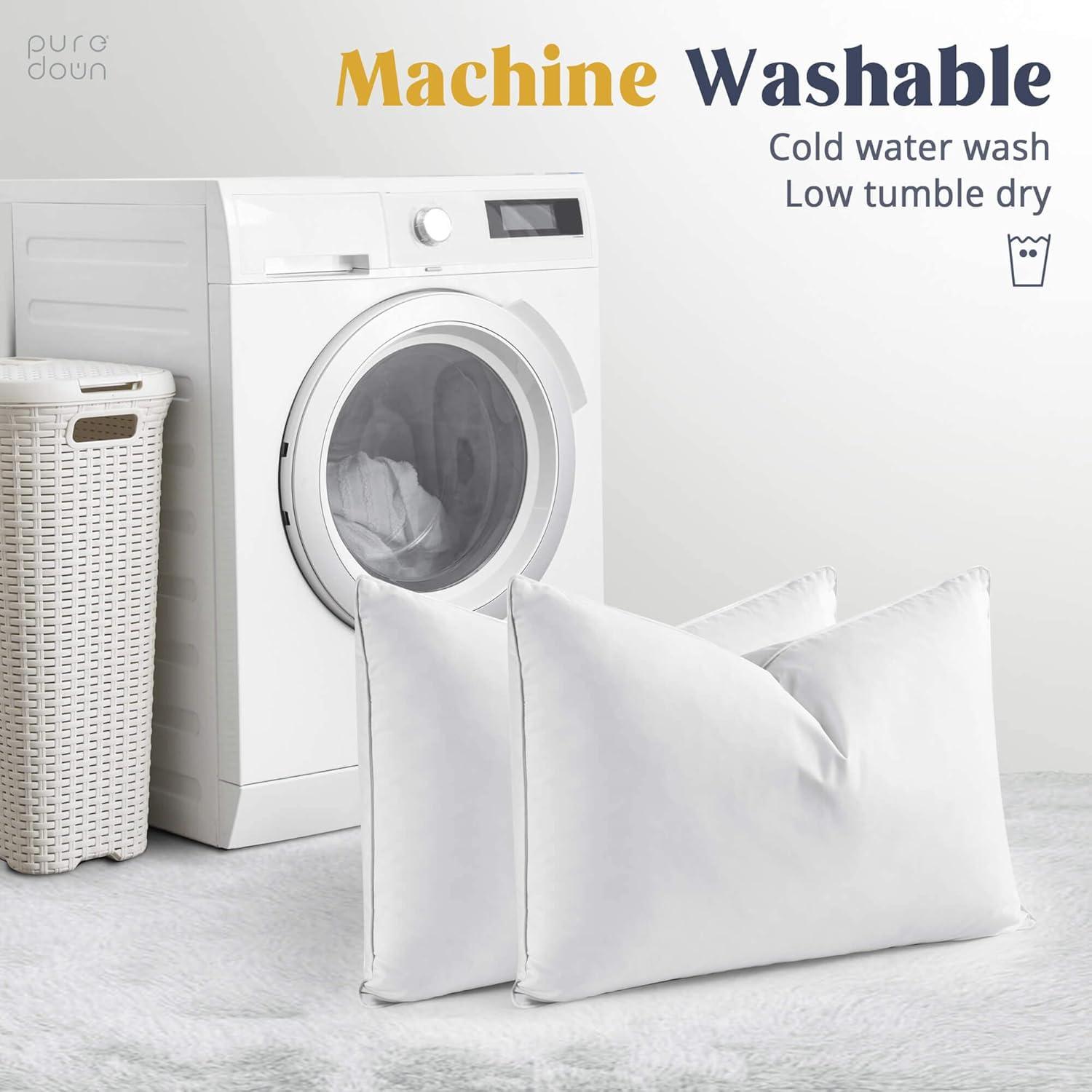 Almohadas de Plumas de Ganso puredown® - Juego de 2 Estándar