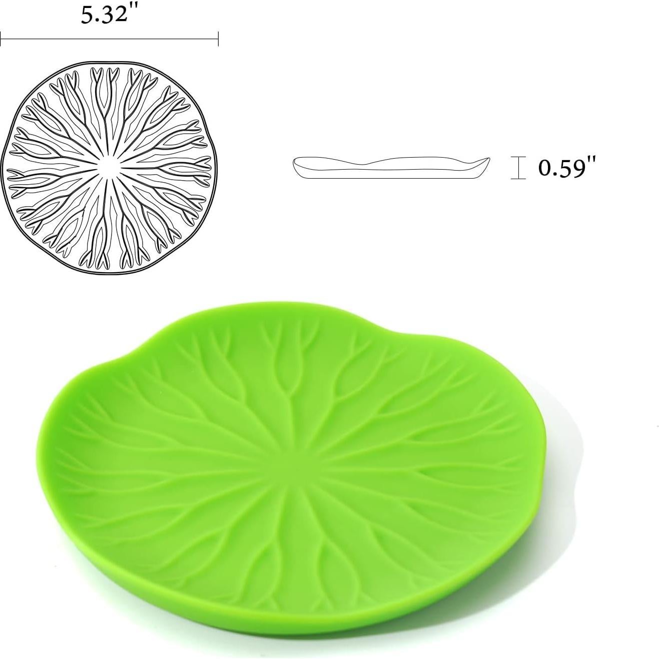 Soporte para Cucharas de Silicona KITCHENDAO - Lirio de Agua - 15x12cm