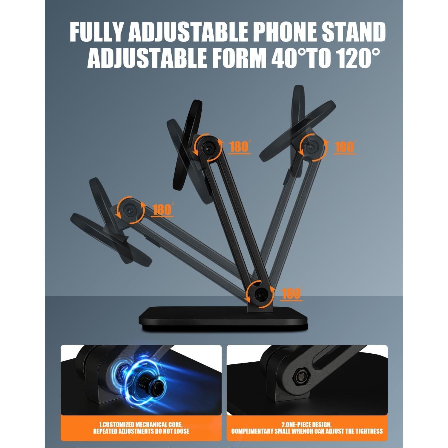 Soporte Magnético Plegable YUEFIELI para iPhone 16/15/14/13