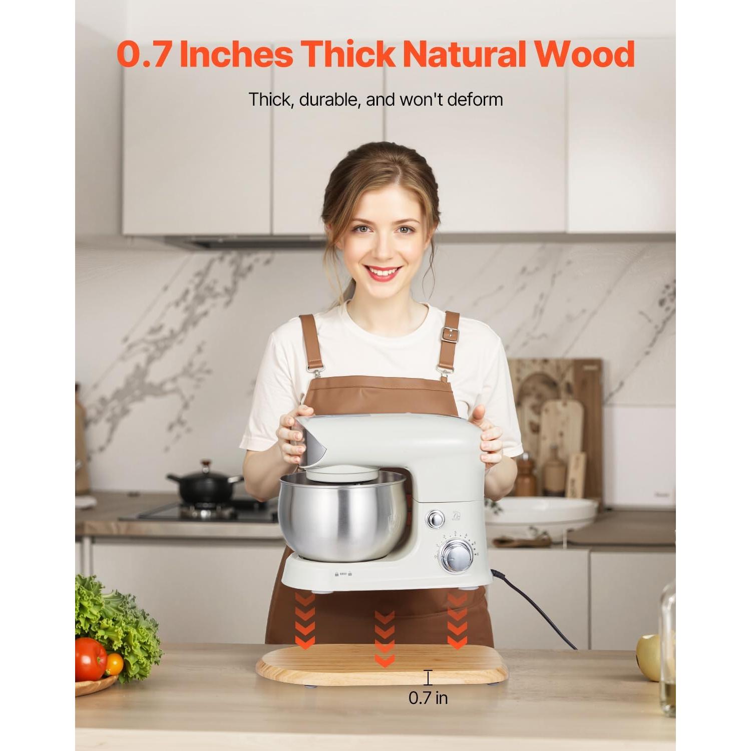 Alfombrilla Deslizante VEVOR para Mezclador Kitchen Aid 4.5-5 Qt